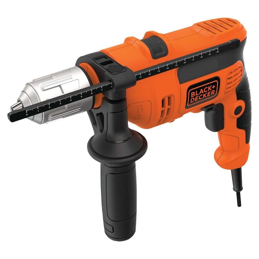 BLACK+DECKER Hammer Drill, 1/2-Inch, 6.0-Amp (DR670)