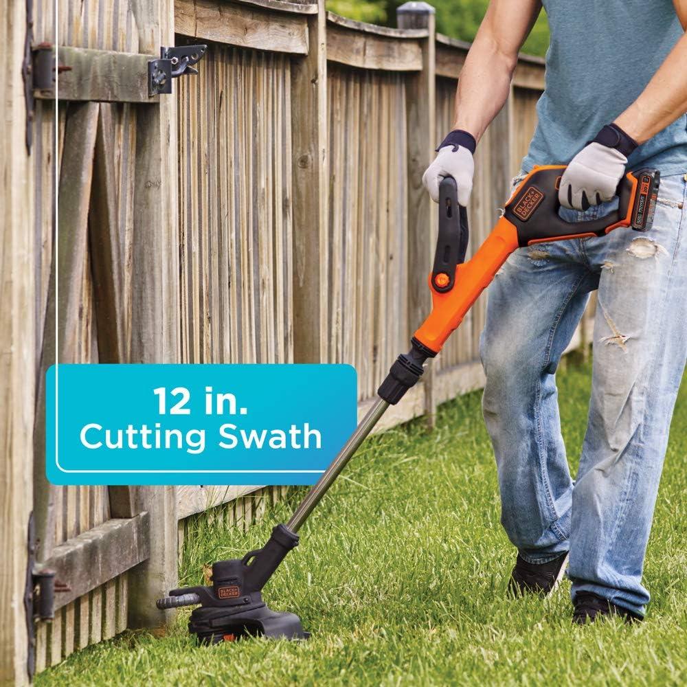 Recortadora/Edger BLACK+DECKER 20V MAX 30.48 cm con Batería 4.0 Ah