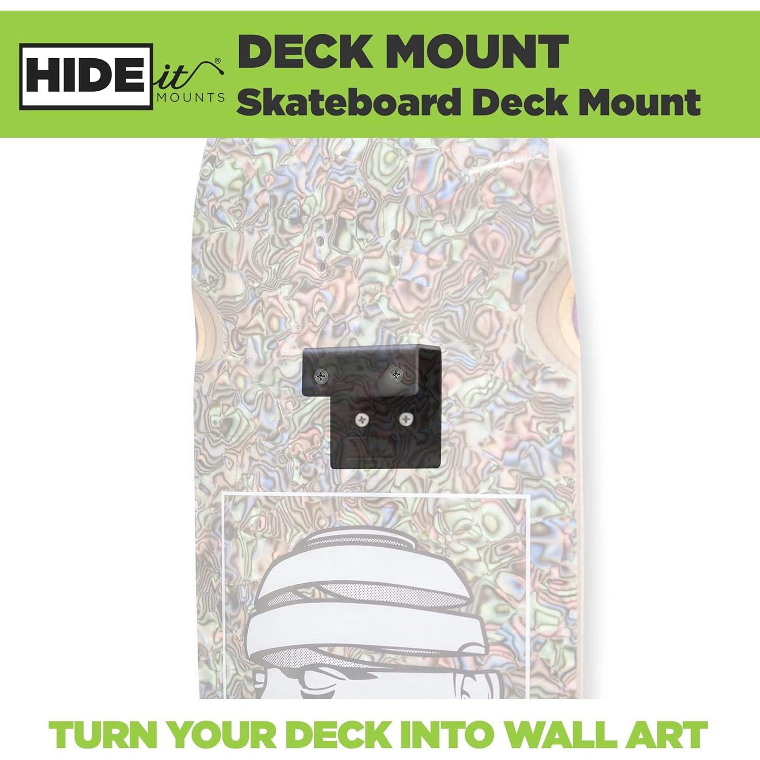 Soporte de Pared HIDEit para Tablas de Skate - Acero Resistente