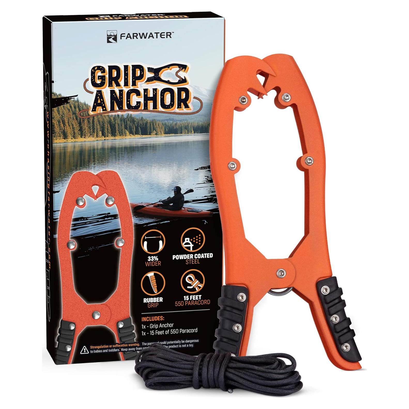 Agarradera de Ancla FARWATER para Kayak 4,57 m Naranja