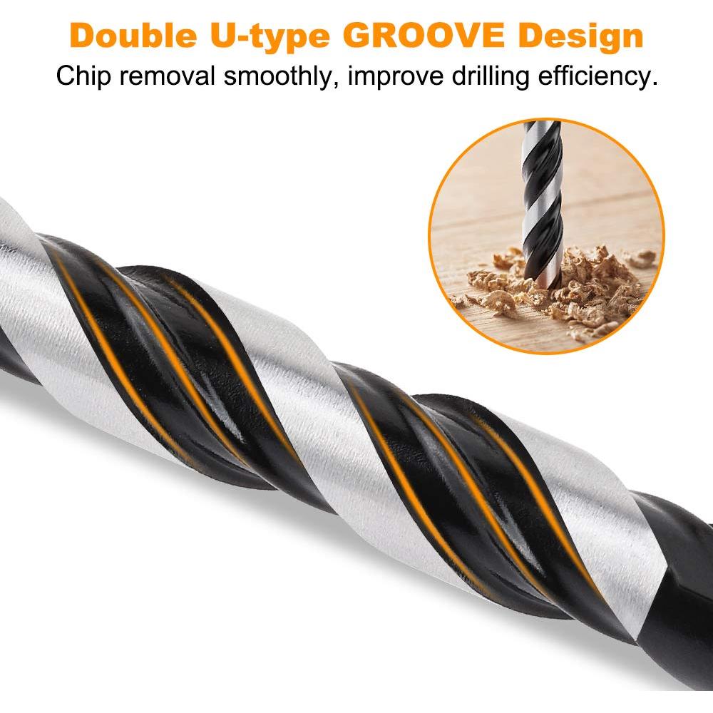 Juego de Brocas de Carburo TITGGI 11PCS para Concreto y Cerámica