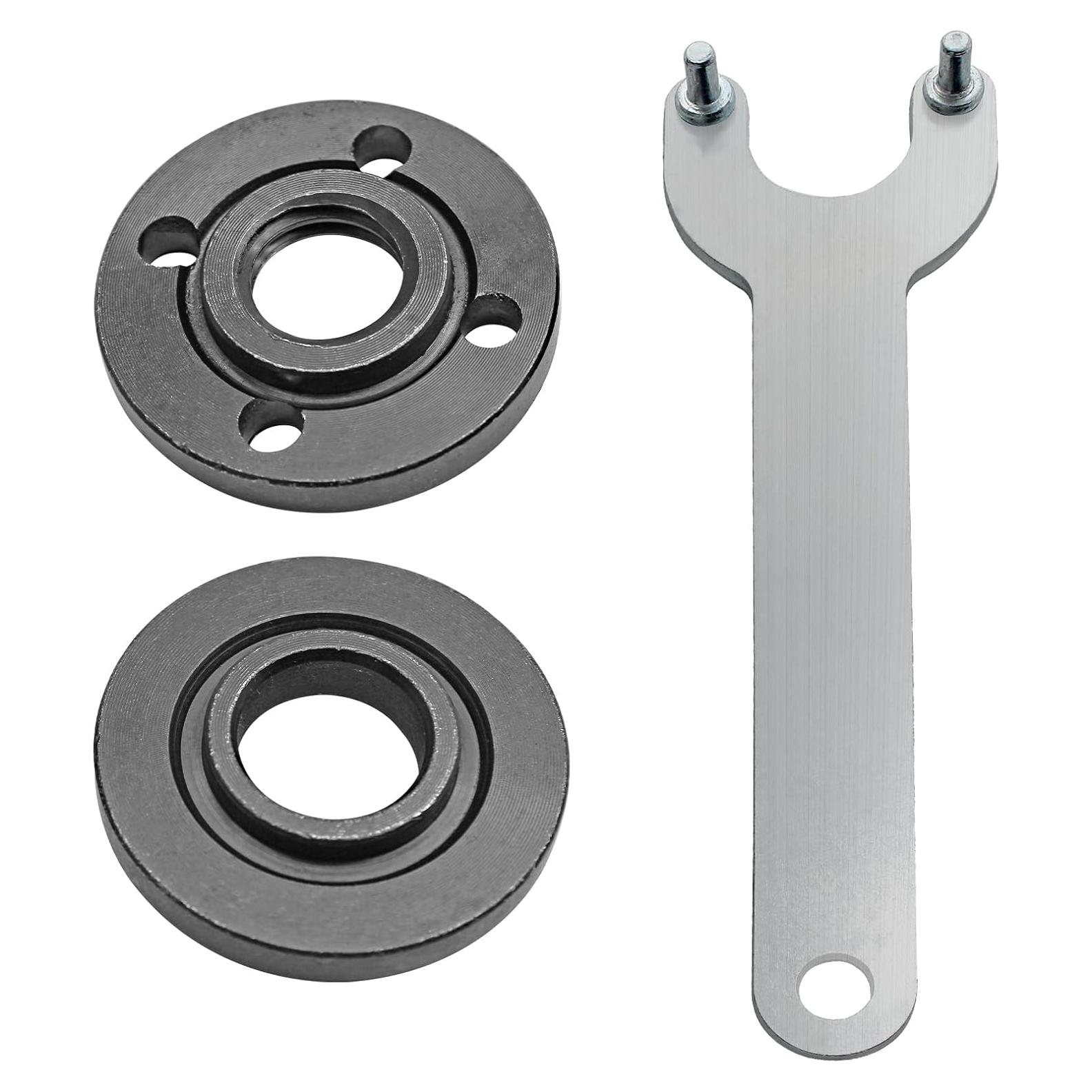 Llave de Amoladora Litoexpe 5/8-11 con 2 Tuercas de Bloqueo