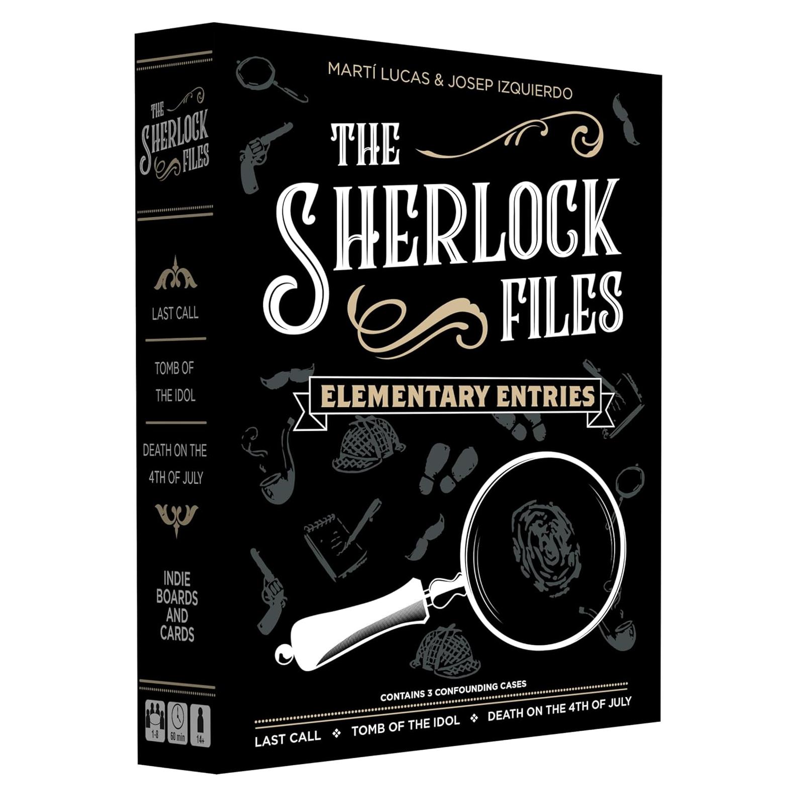 Juego de Detective Moderno Sherlock Files - Indie Boards