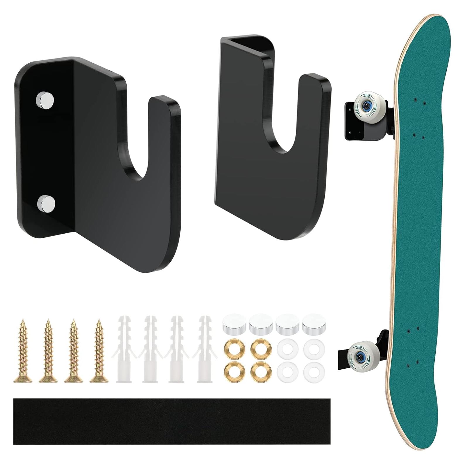 Soporte de Pared para Patineta Cosmos Acrílico 2,54 cm