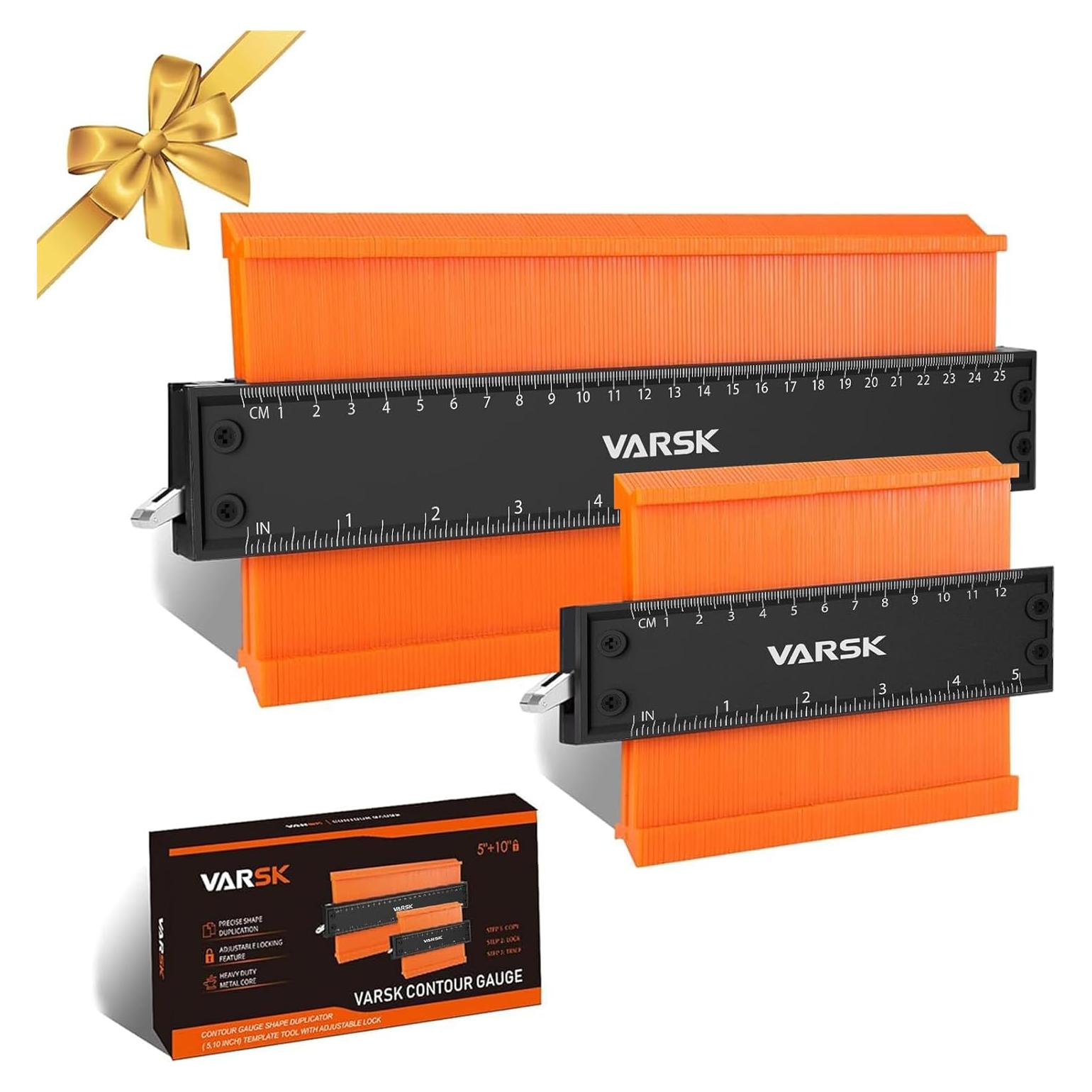 Medidor de Contorno VARSK 5+10 Pulgadas con Bloqueo