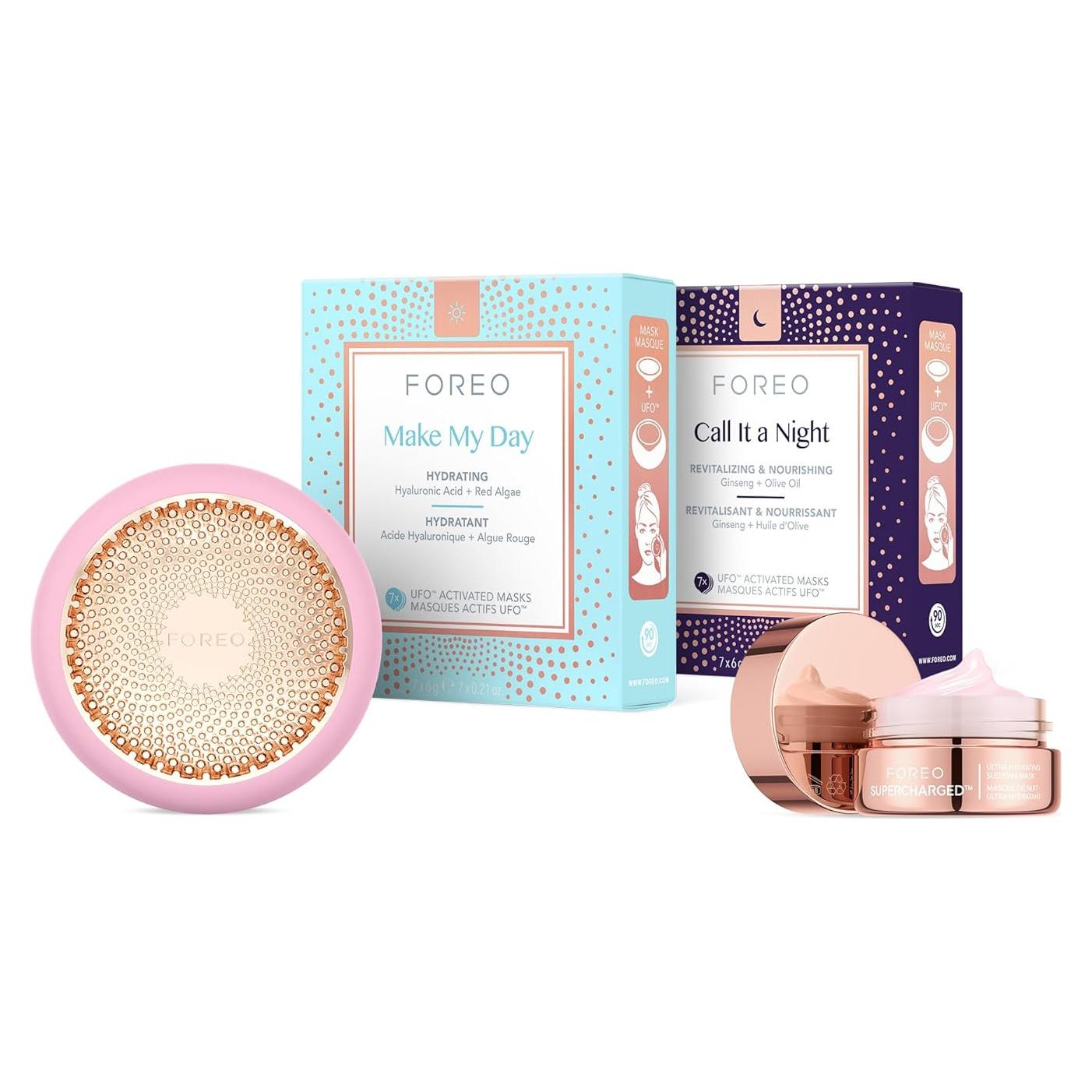 Dispositivo Hidratante Facial FOREO UFO 3 + 14 Máscaras