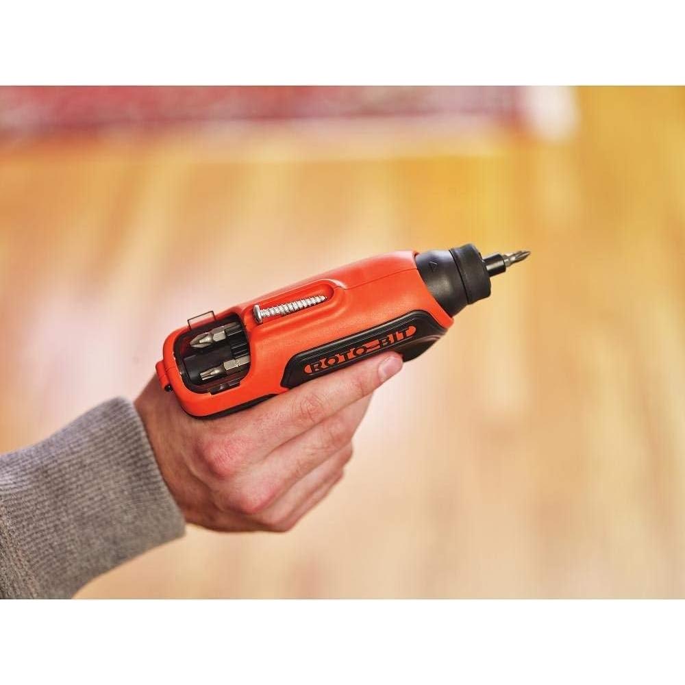 Destornillador Inalámbrico Black & Decker BDCS50C 4V con 42 Puntas