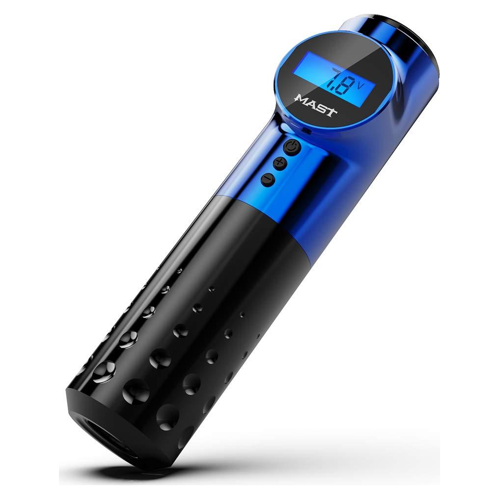 Mast Archer Máquina de Tatuaje Inalámbrica 2000mAh Azul 3.5mm
