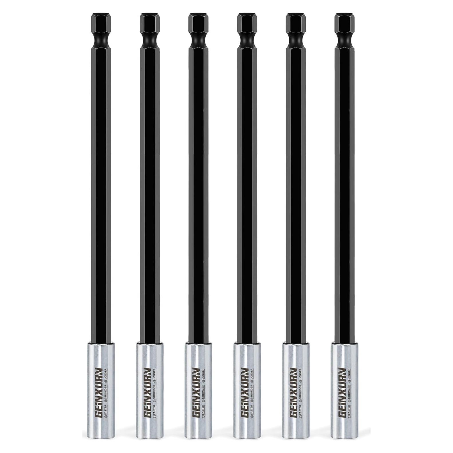 Soportes de Puntas de Destornillador GEINXURN 6 Piezas 150mm