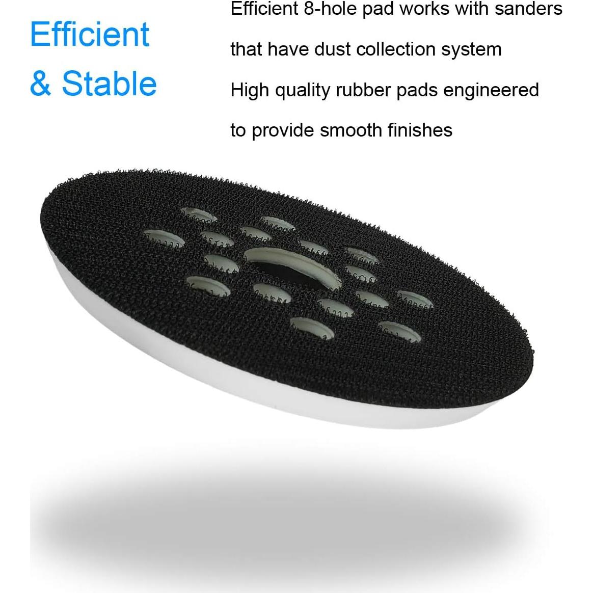 Almohadilla de Lijado 5" Tockrop 8 Agujeros para Bosch