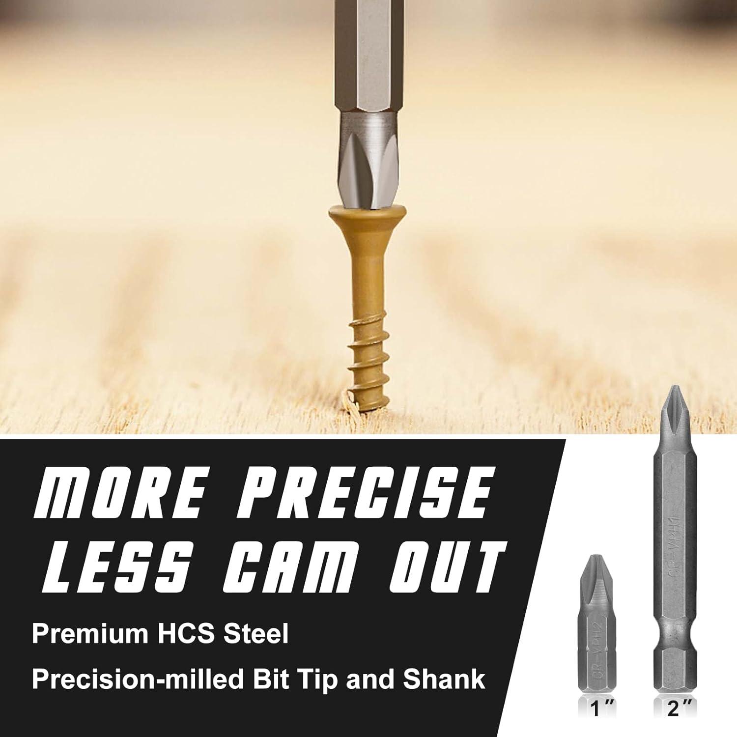 Juego de Brocas COMOWARE 246 Piezas para Taladro Inalámbrico