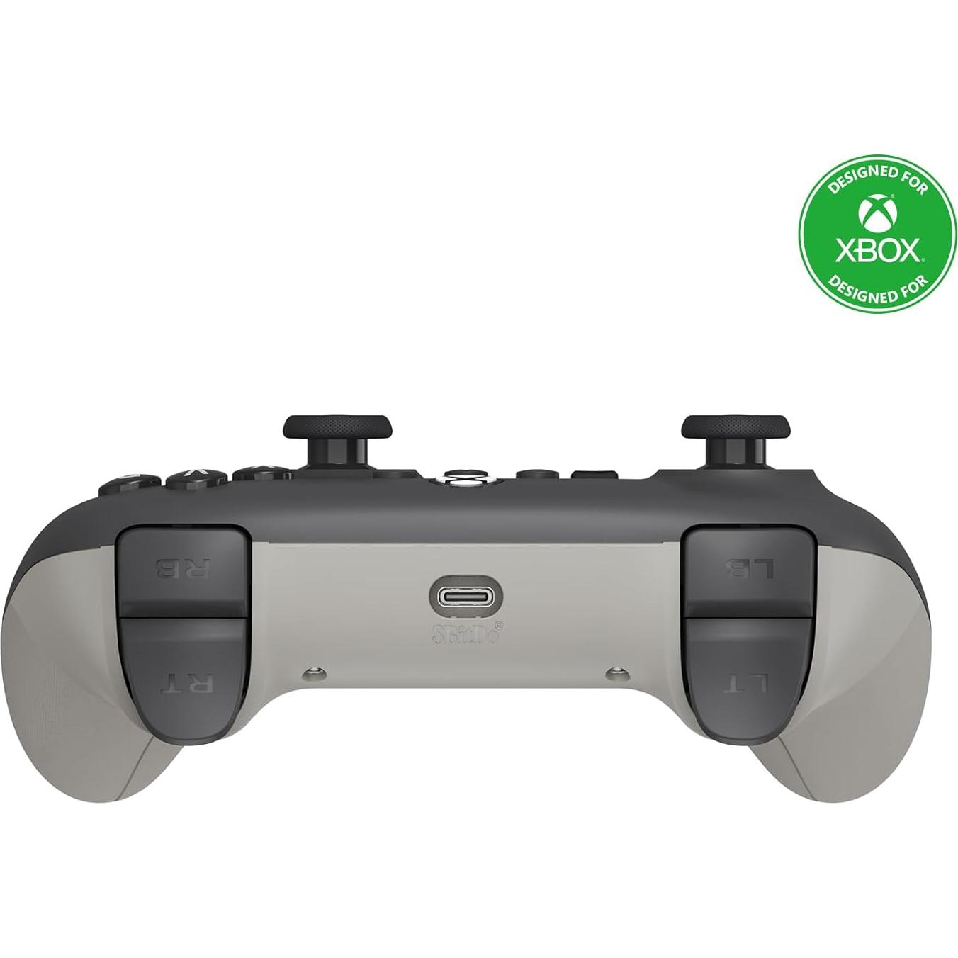 Controlador con cable 8Bitdo Ultimate C para Xbox - Gris oscuro