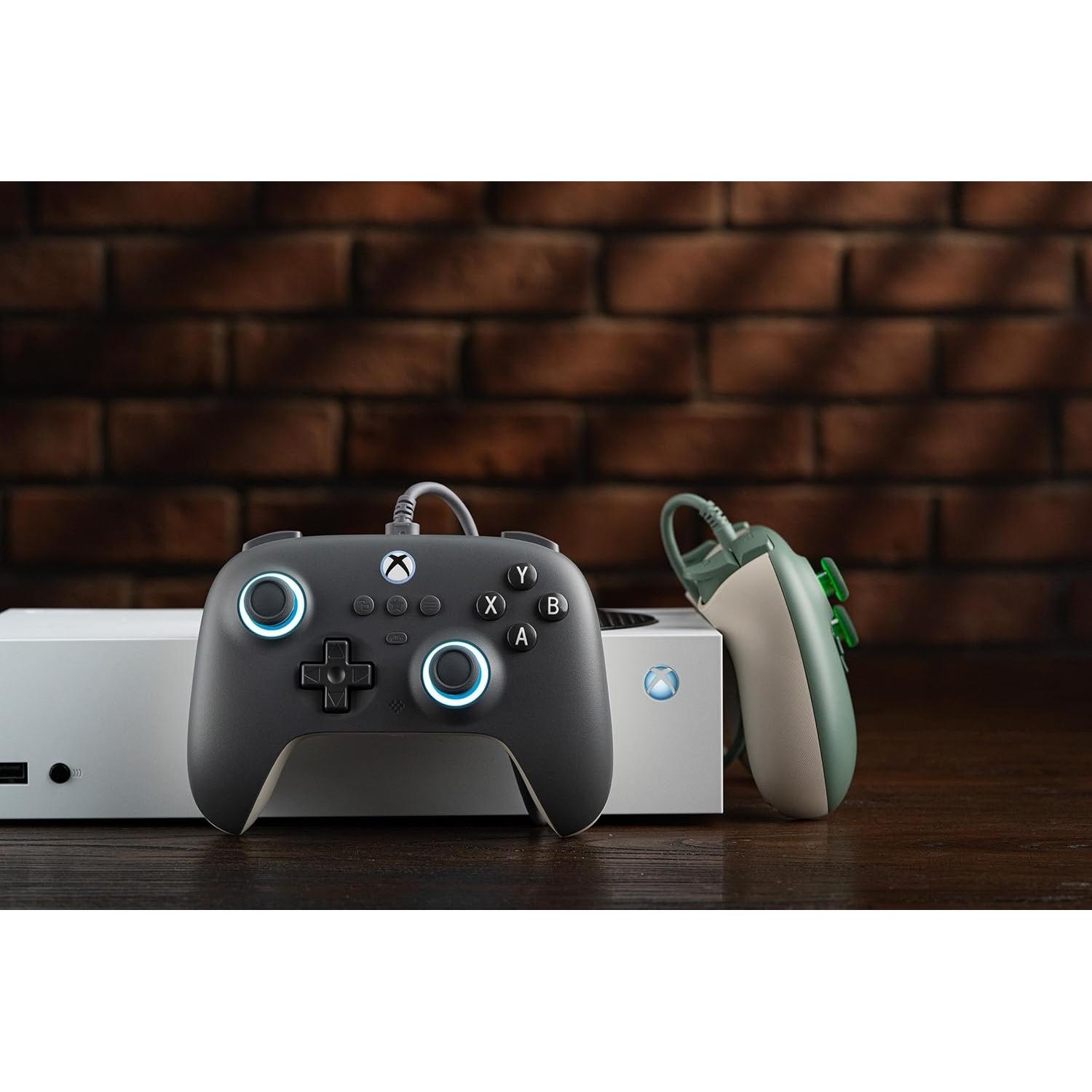 Controlador con cable 8Bitdo Ultimate C para Xbox - Gris oscuro