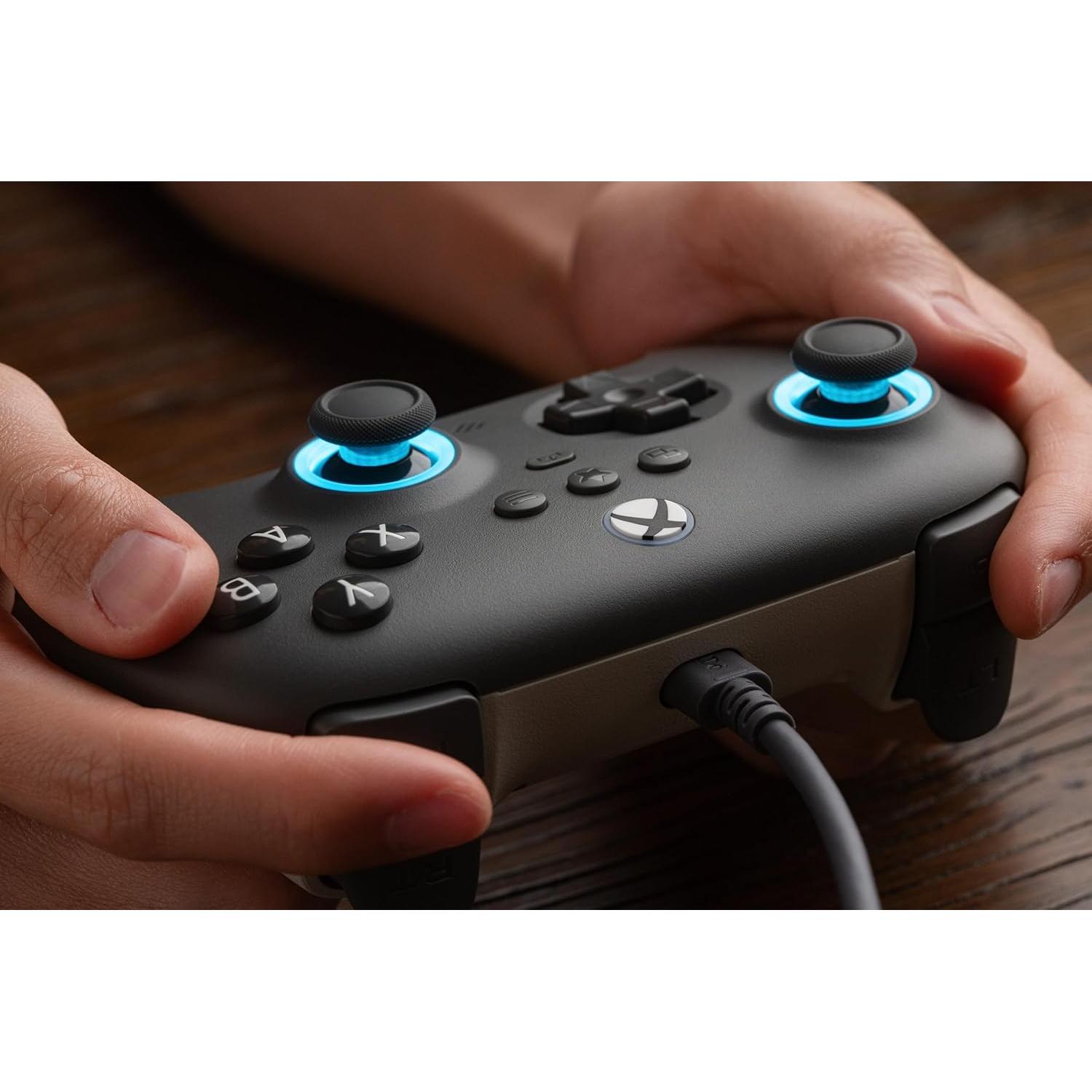 Controlador con cable 8Bitdo Ultimate C para Xbox - Gris oscuro