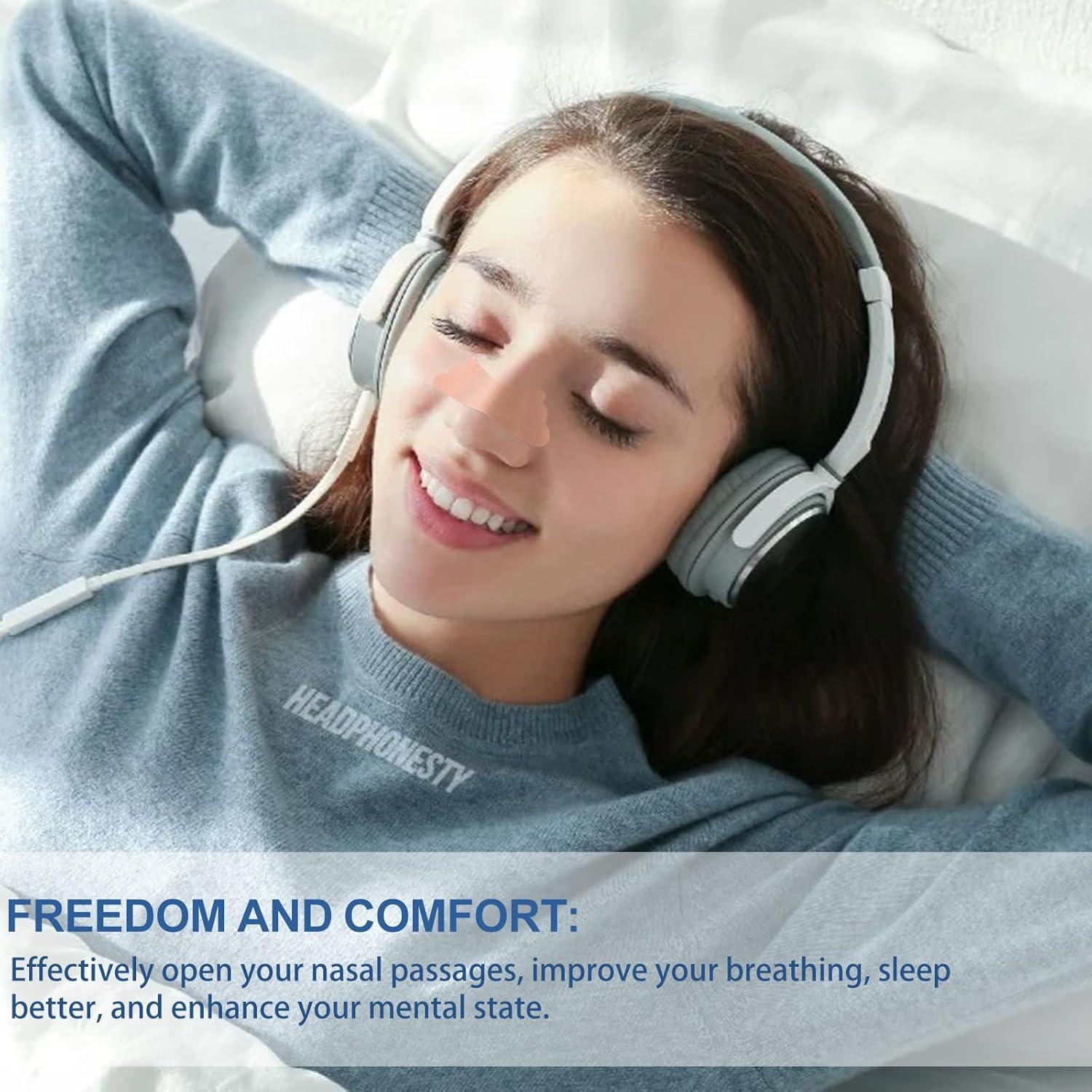 100 Tiras Nasales Antironquidos UPMOSTEK - Alivio Congestión