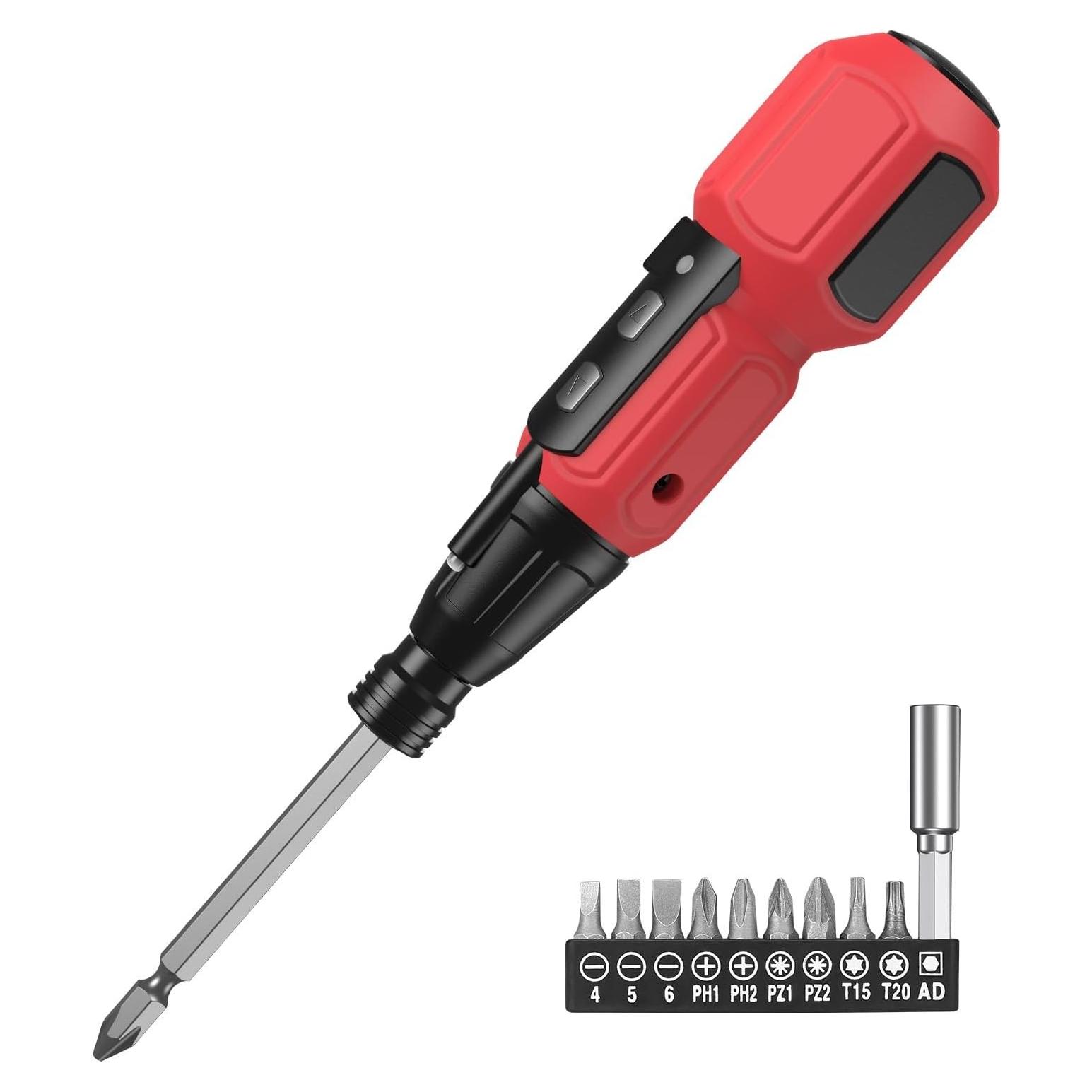 Destornillador Eléctrico Inalámbrico LOFICOPER Rojo 280 RPM
