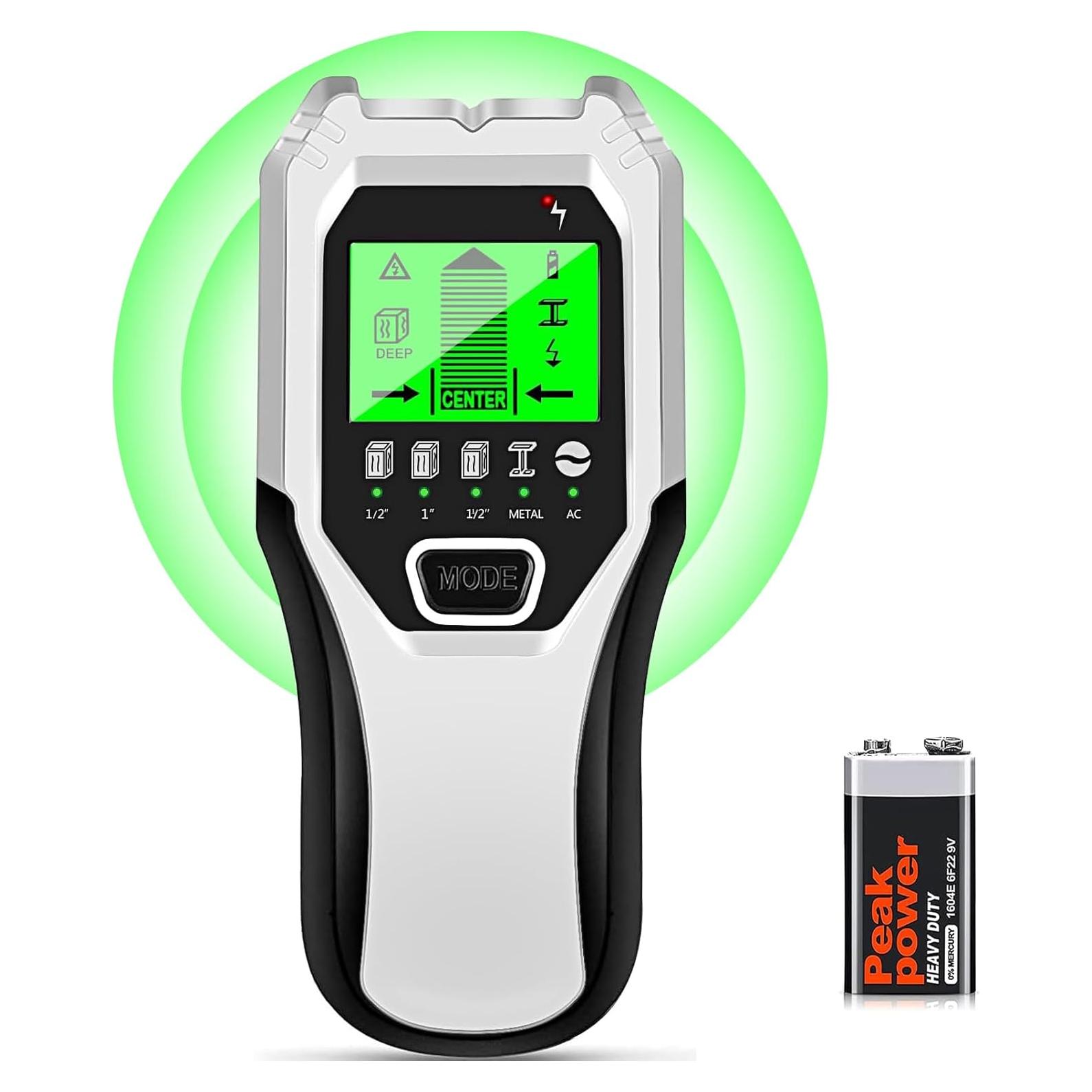 Buscador de Vigas FOLAI 5 en 1 con Pantalla LCD y Alarma