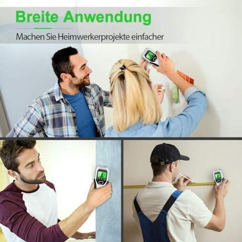 Buscador de Vigas FOLAI 5 en 1 con Pantalla LCD y Alarma