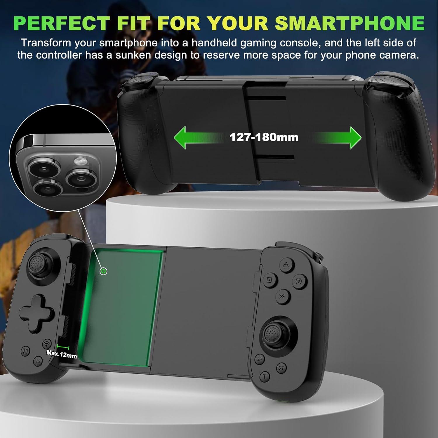 Controlador Inalámbrico Koiiko para iPhone/Android/PC/Switch