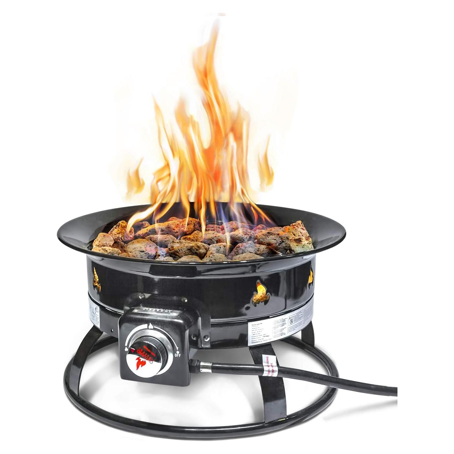 Fogón Portátil de Gas Propano Outland Living 893 19" Negro