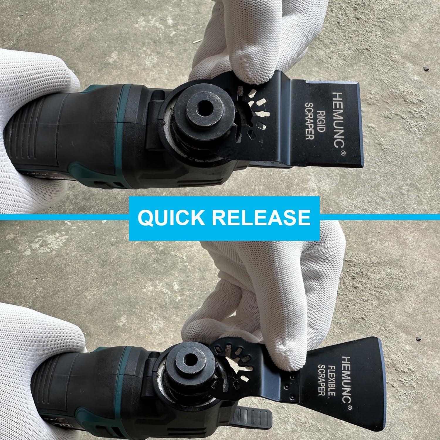 6 Cuchillas de Raspado HEMUNC Rígidas y Flexibles 17x8.5cm