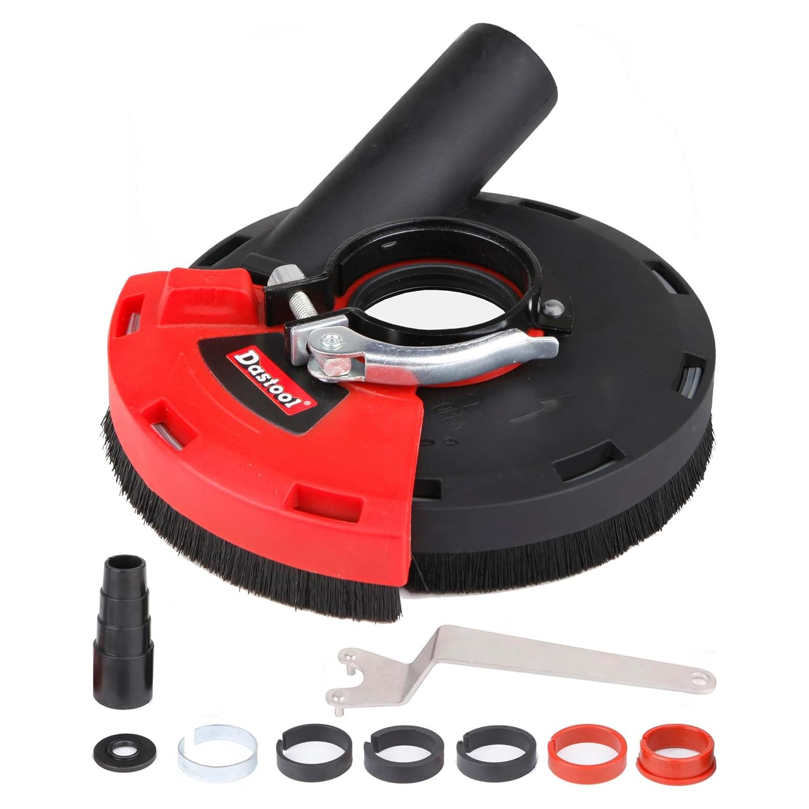 Shroud de Polvo Dastool 5" para Amoladora Angular Universal