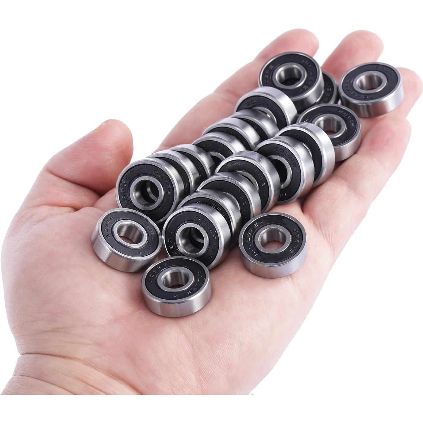 Rodamientos Rollerex 608-2RS Paquete de 20 para Patines