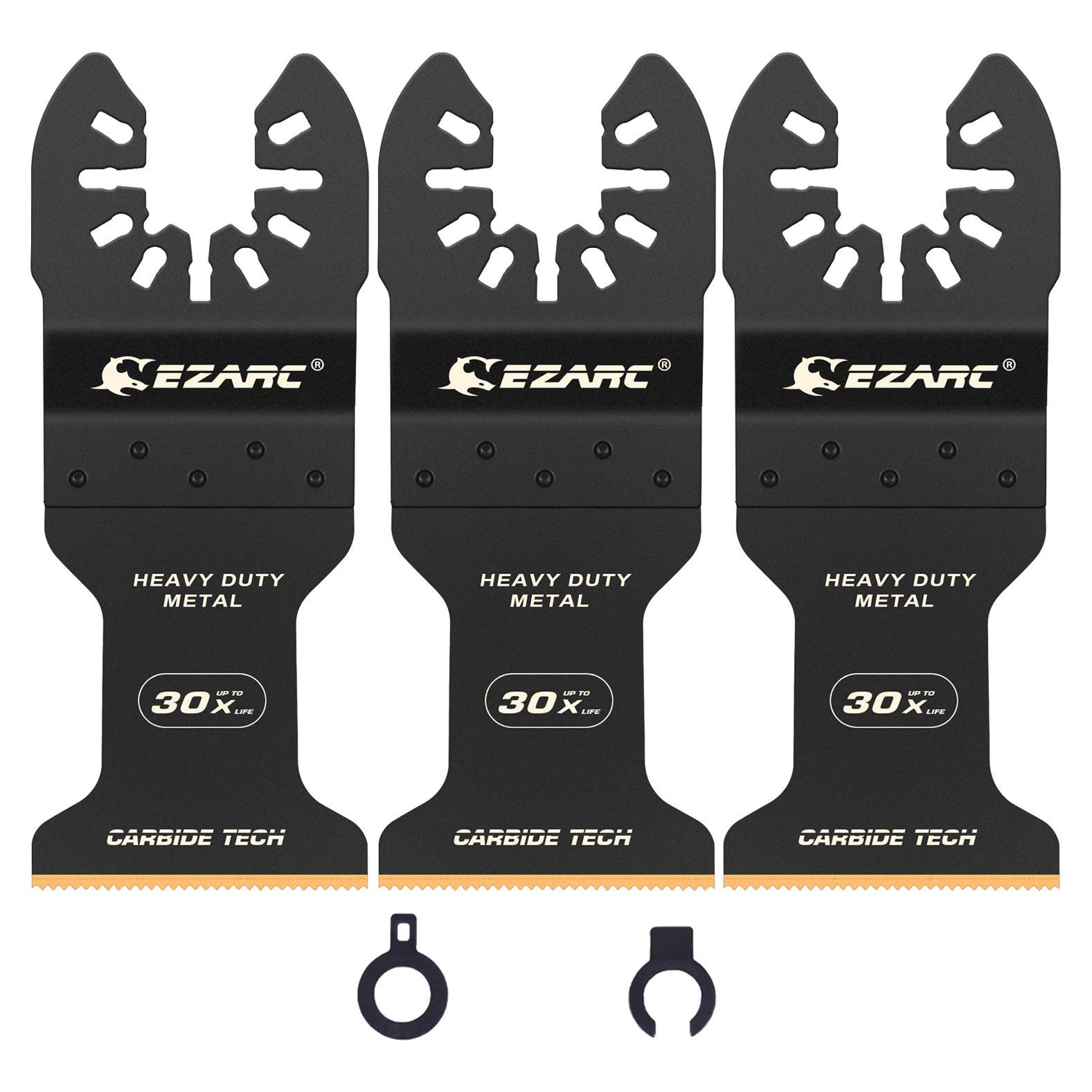 Cuchillas de Sierra Oscilante EZARC de Carburo - Paquete de 3