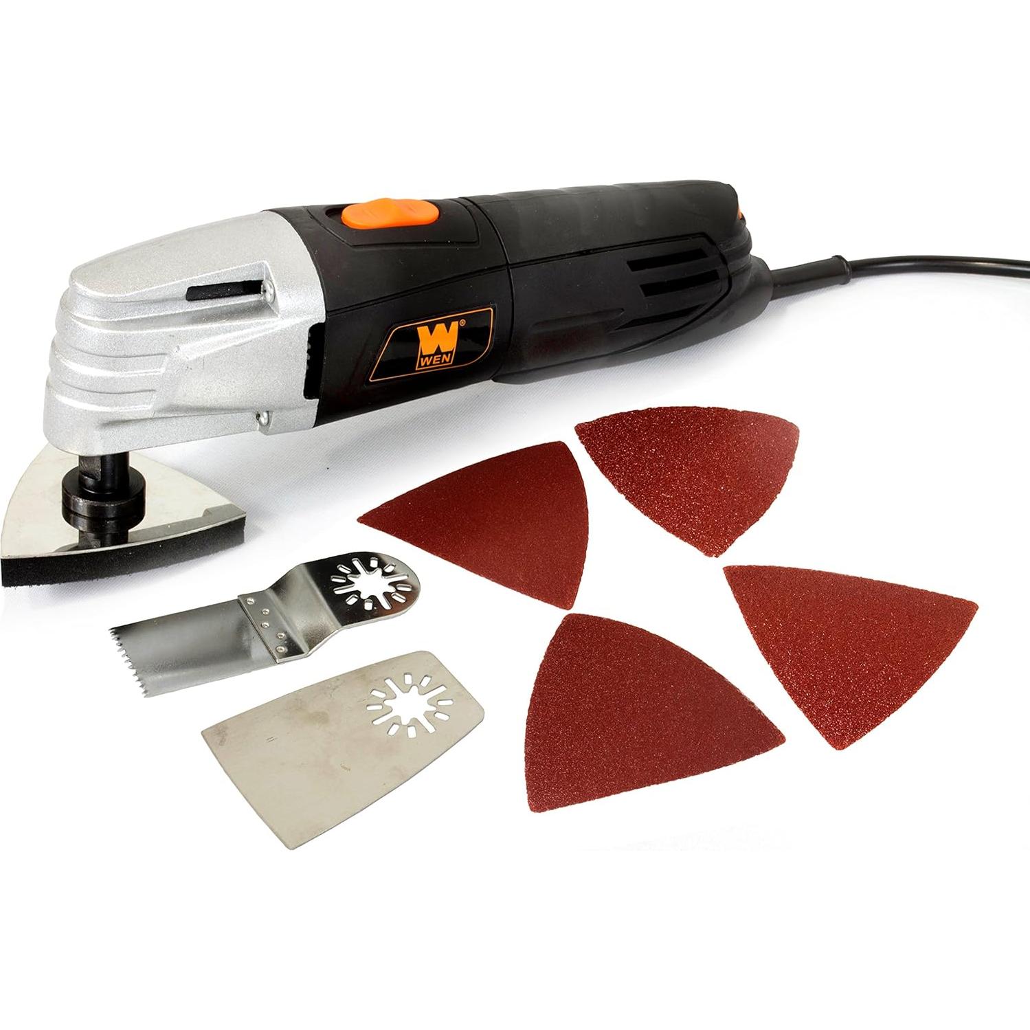 WEN 2312 Variable Speed Multifunction Oscillating Tool,Blue