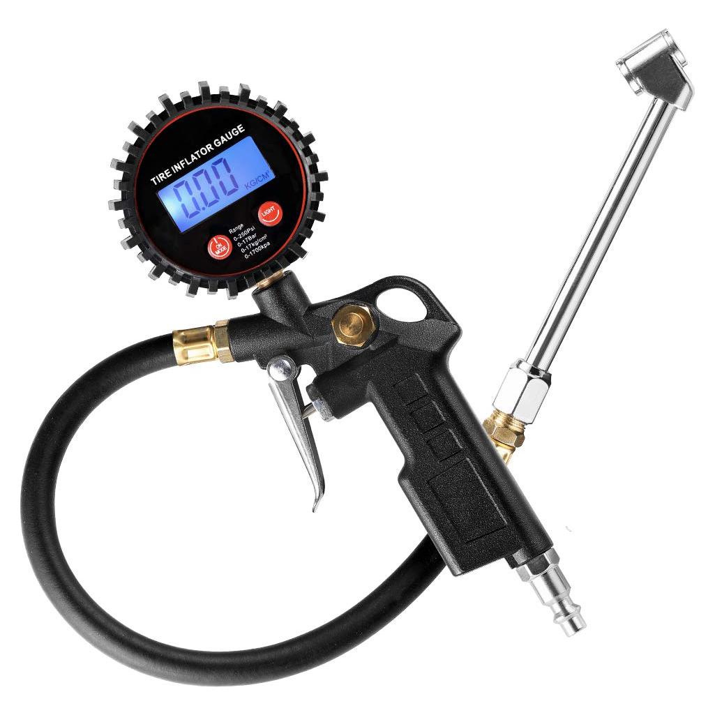 Medidor Digital de Inflador de Neumáticos CZC AUTO 33 cm