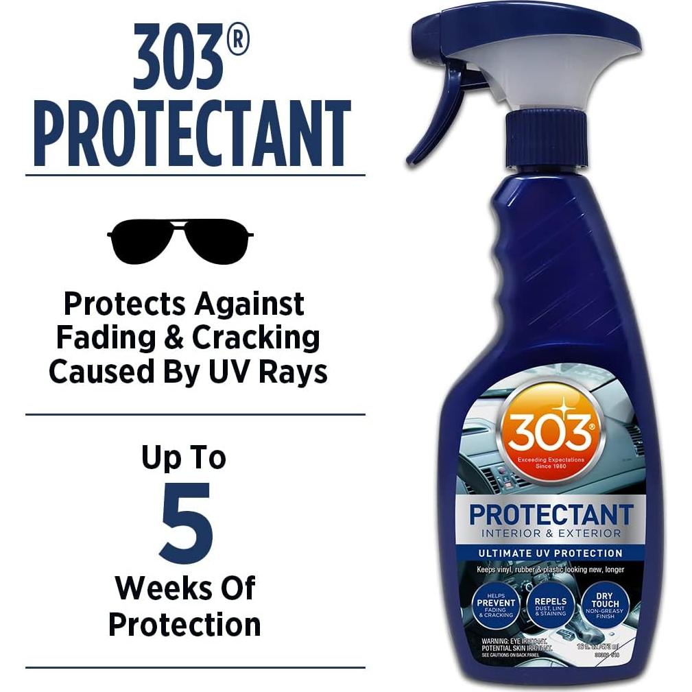Spray Protectante Automotriz 303 Products 473ml - Protección UV y Restauración