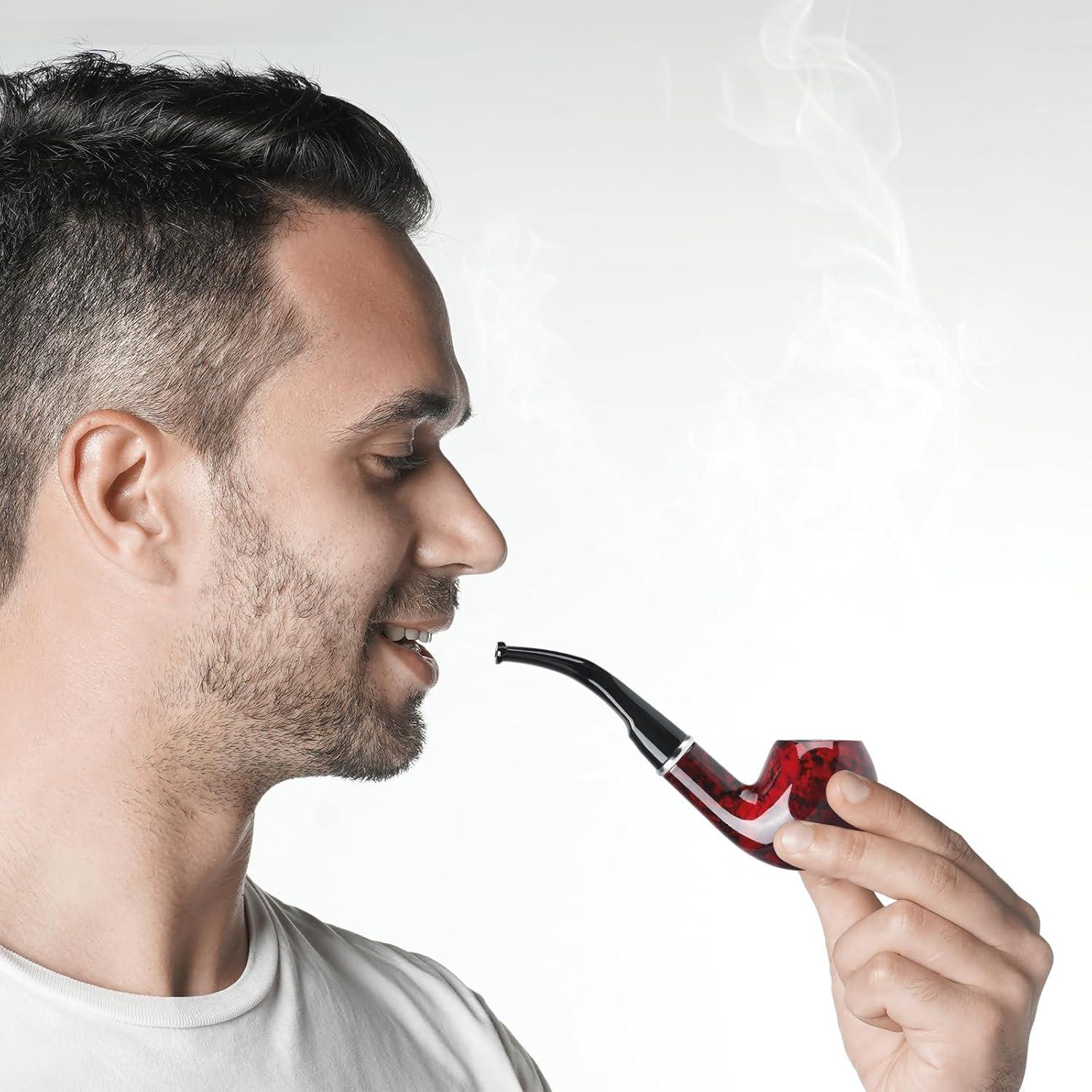 Pipa de Tabaco Joyoldelf Clásica con Soporte Plegable 9 Piezas