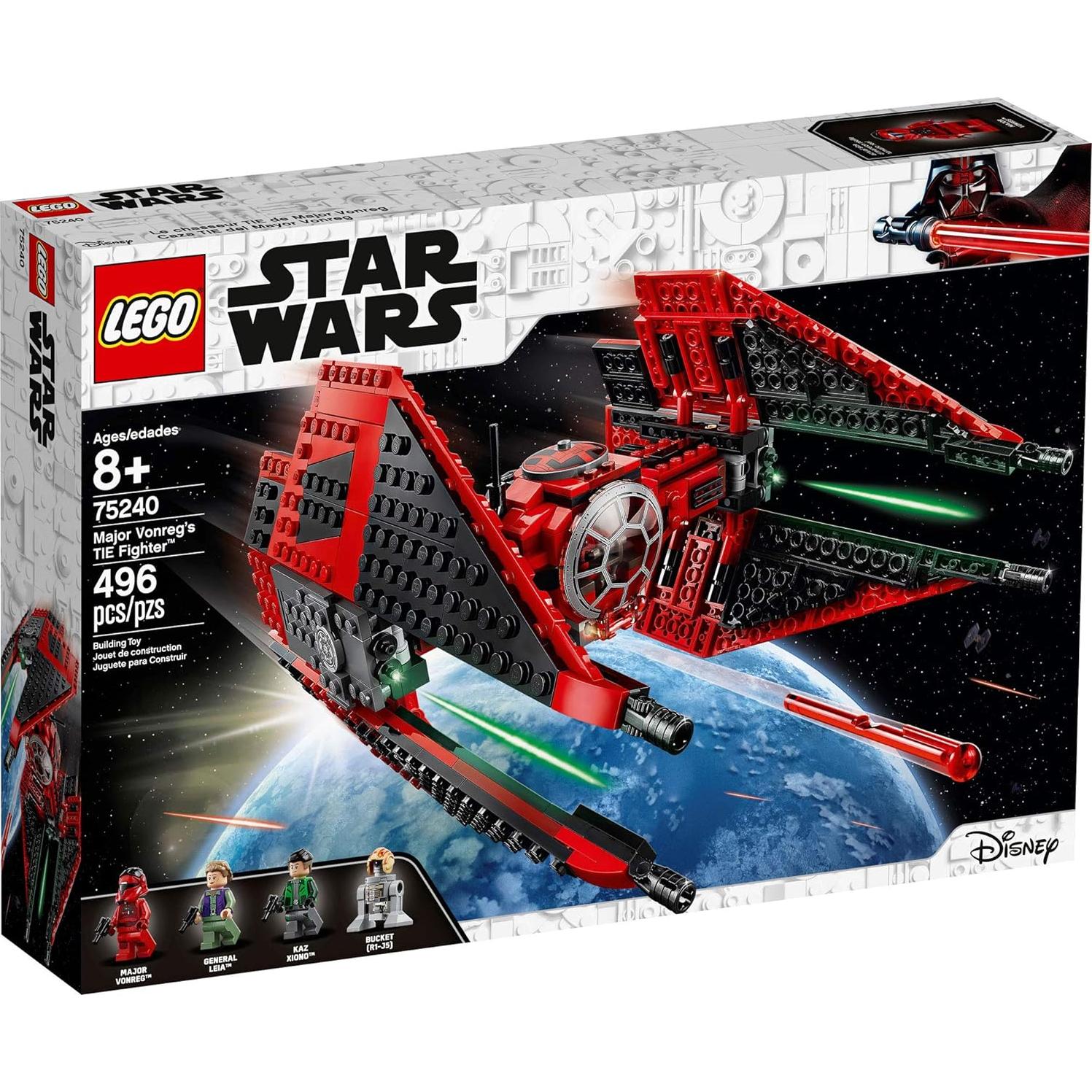 LEGO Star Wars TIE Fighter Mayor Vonreg 75240 496 Piezas