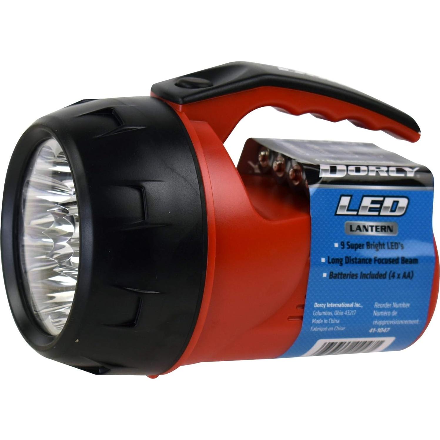 Linterna de Mano Dorcy 9 LED con Baterías AA - Surtido