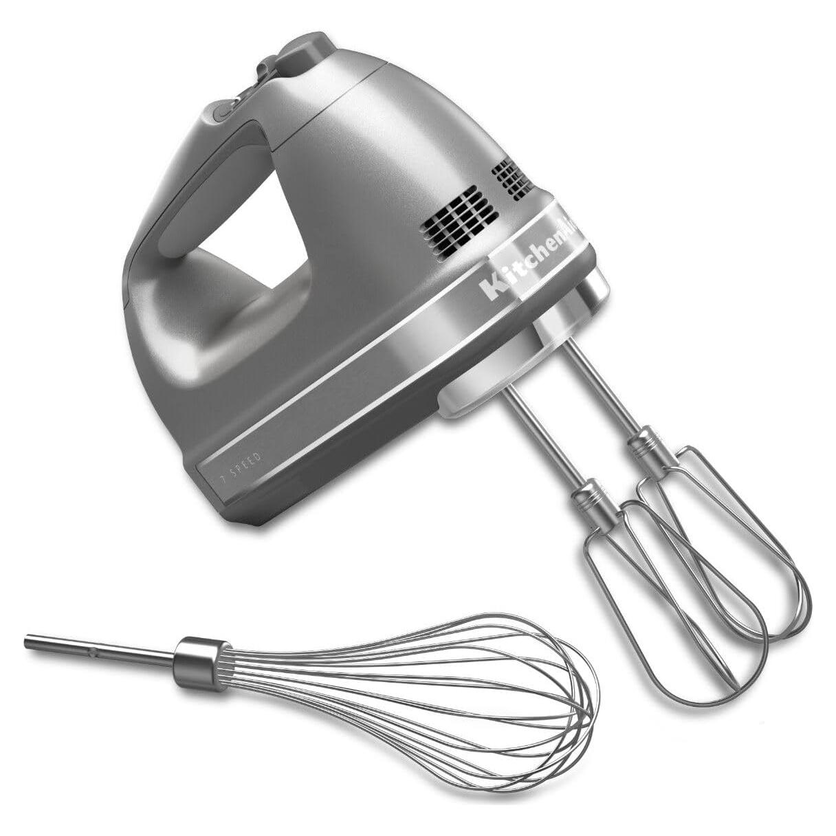Batidora de Mano KitchenAid KHM7210 7 Velocidades Plata