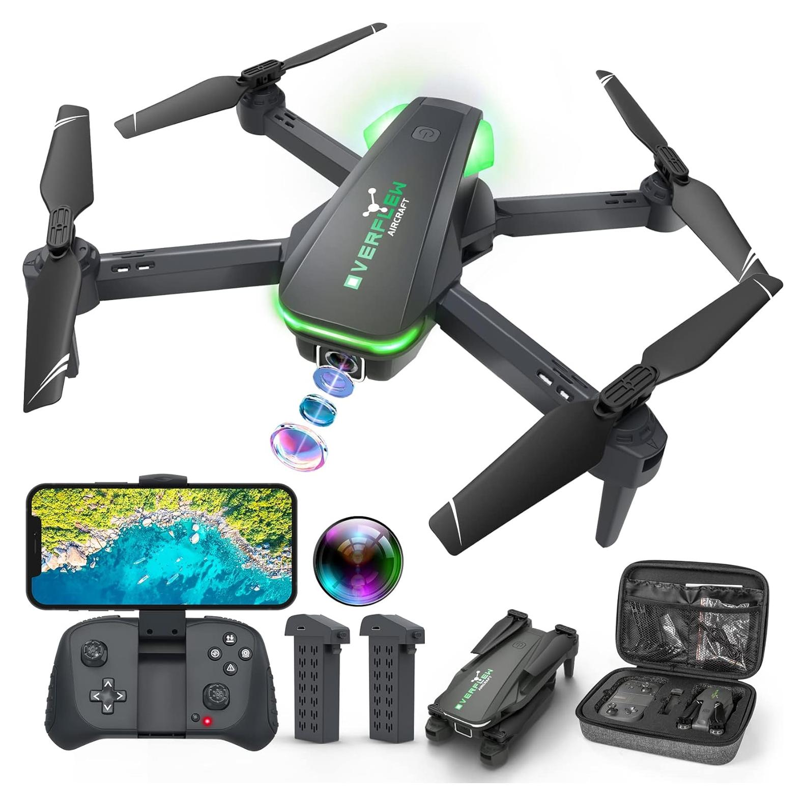 Drone Hiturbo S20 con cámara 1080P y 2 baterías