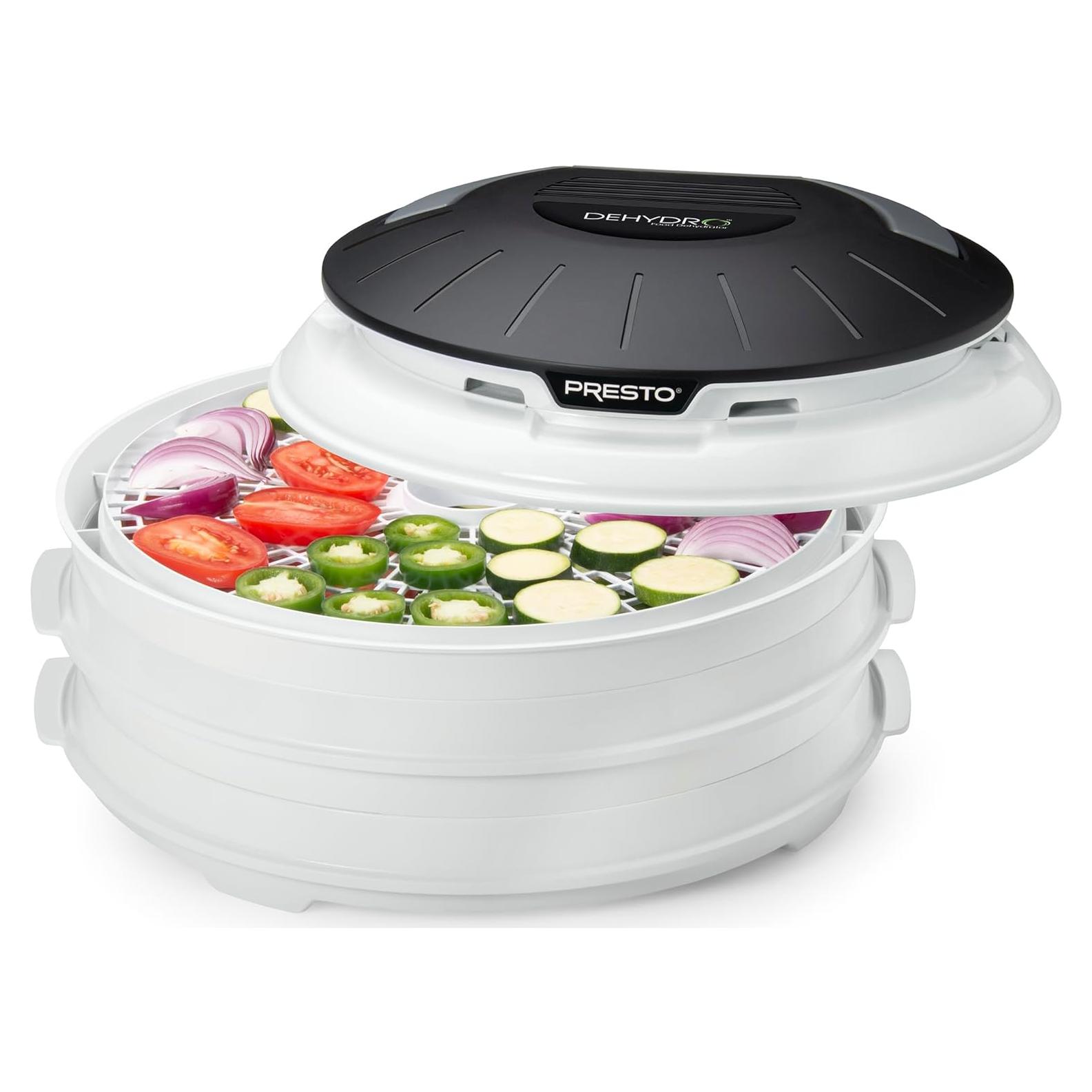 Deshidratador de Alimentos Eléctrico Presto 06300, 8 Bandejas