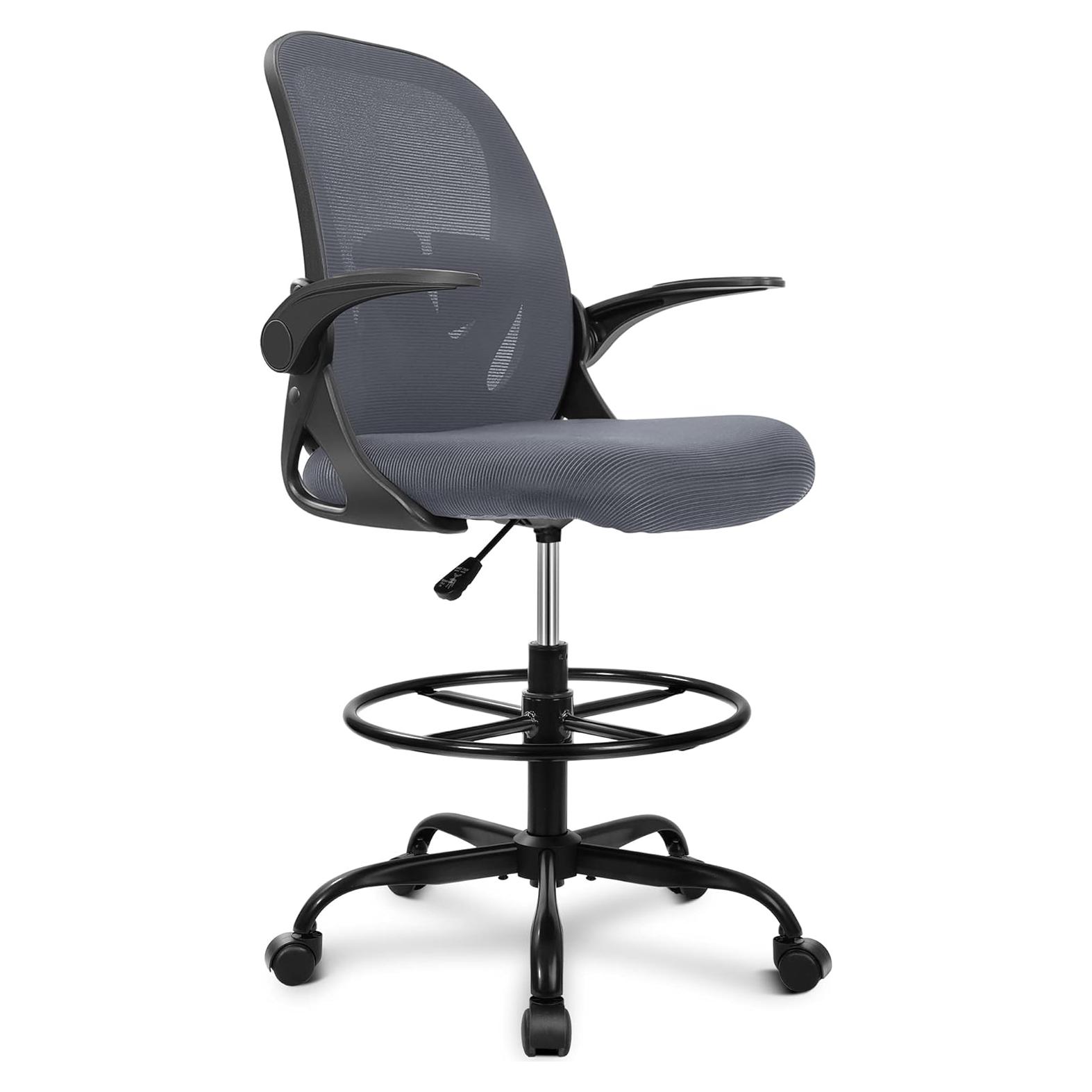 Silla de Dibujo Primy PR934-Parent Ergonómica Gris