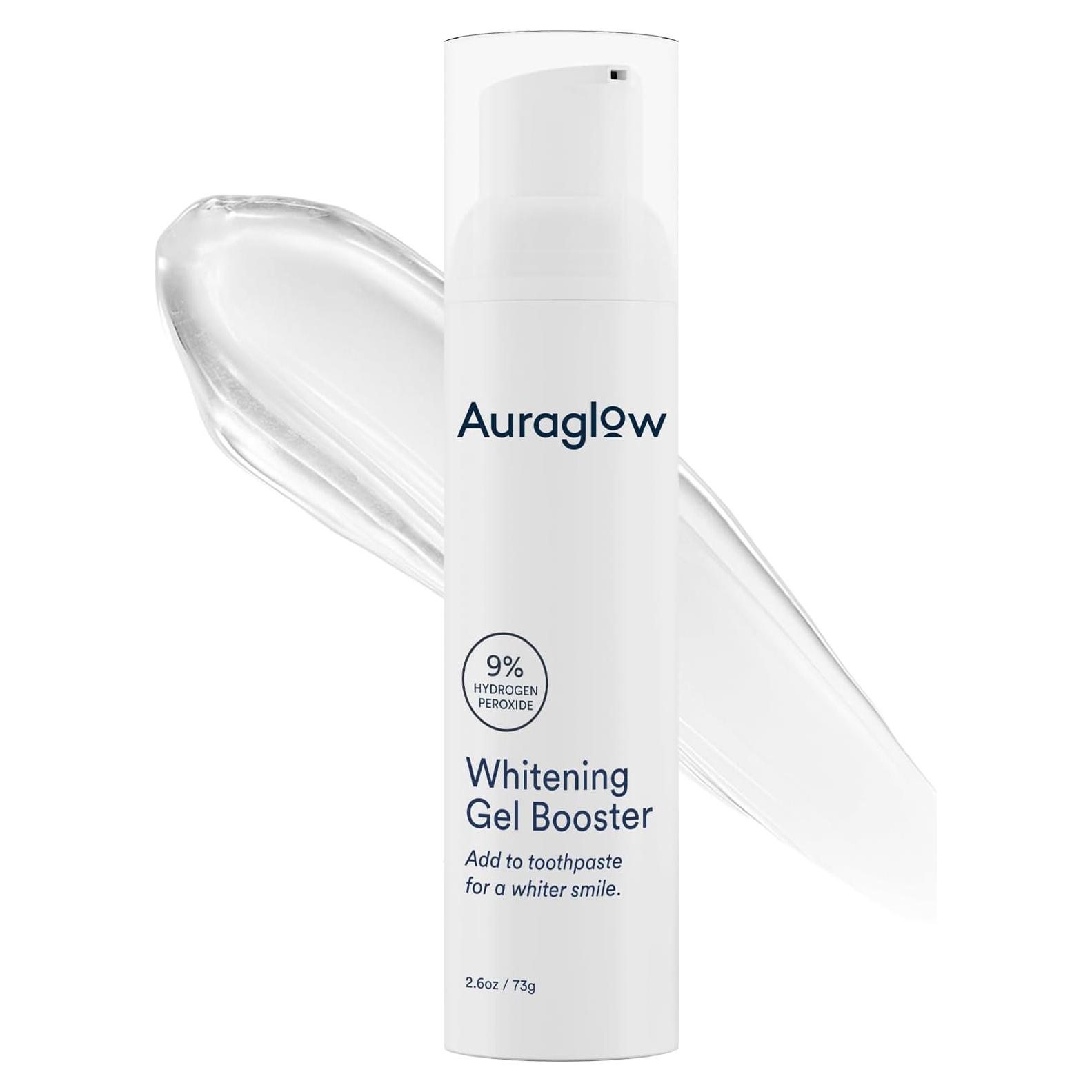 Aguaglow Gel Blanqueador de Dientes 74g con 9% Peróxido