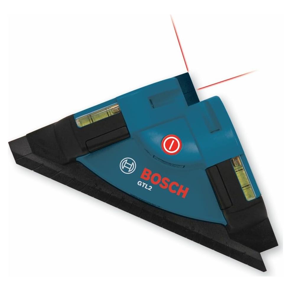 Nivel Láser Cuadrado Bosch GTL2 30 pies (9.14 m) con Adhesivos