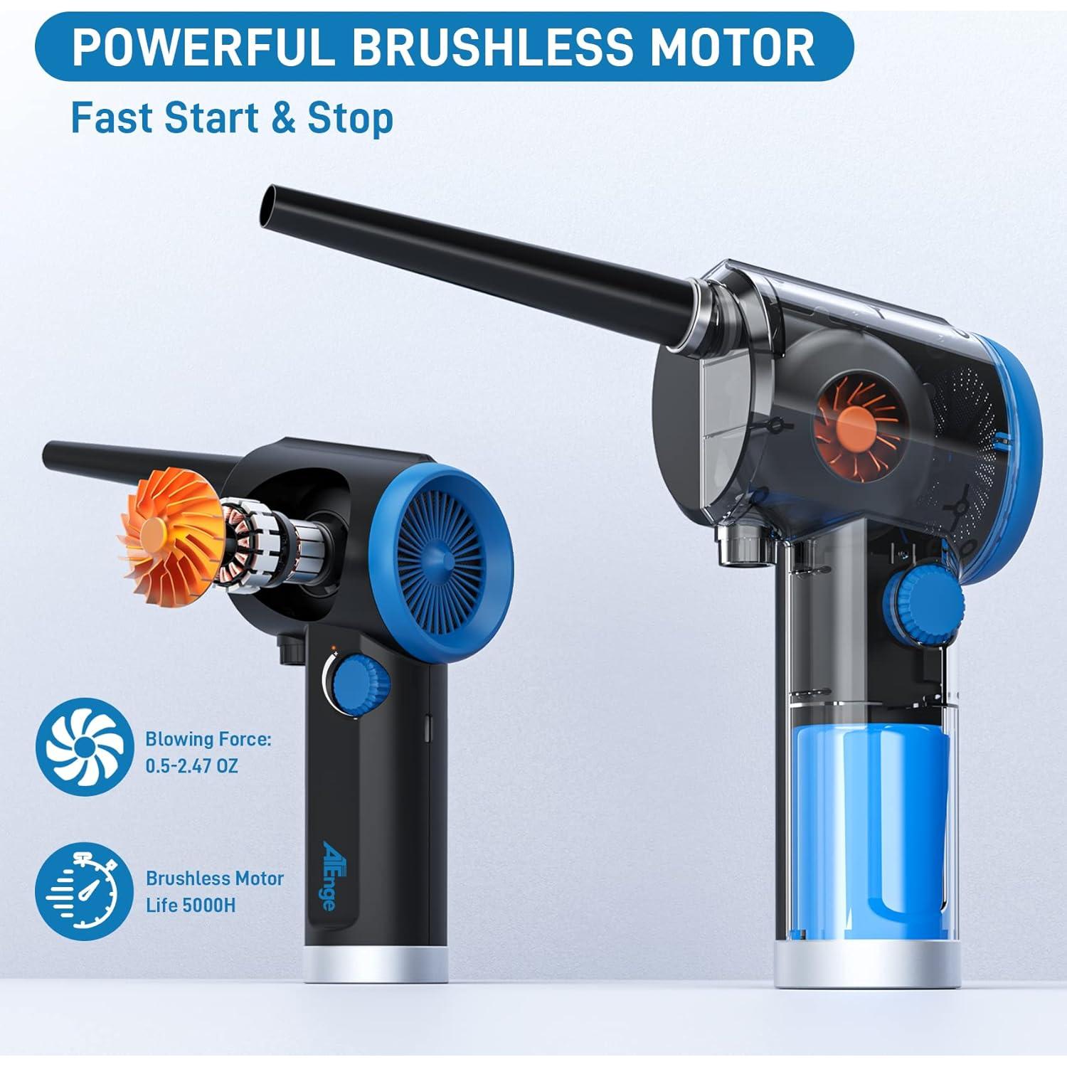 Soplador de Aire Comprimido ATEngeus TAD07-B Inalámbrico