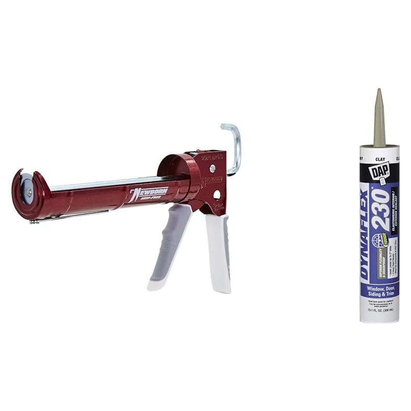 Paquete Pistola Calafateo Newborn 930-GTD + Sellador DAP 299.8ml