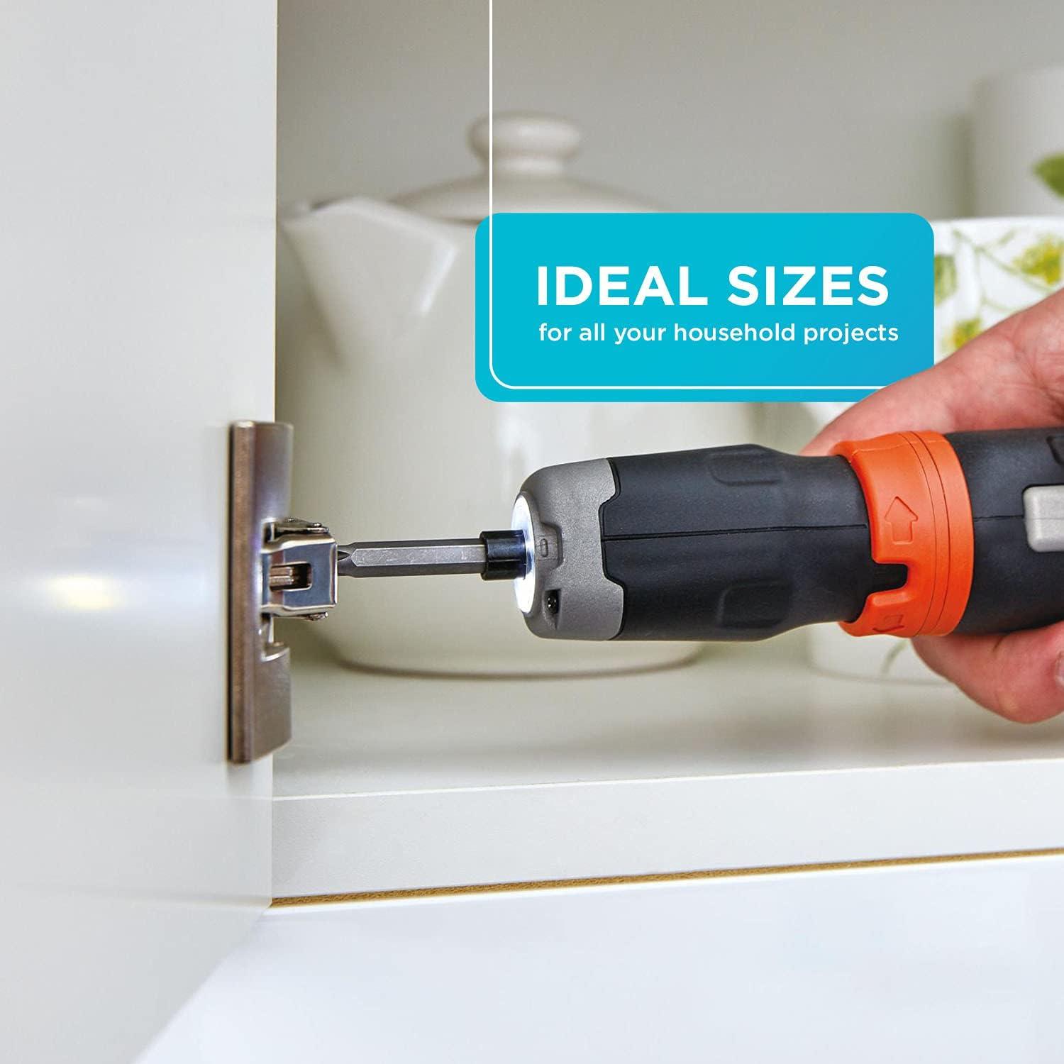 Taladro Inalámbrico BLACK+DECKER 20V MAX con 42 Piezas