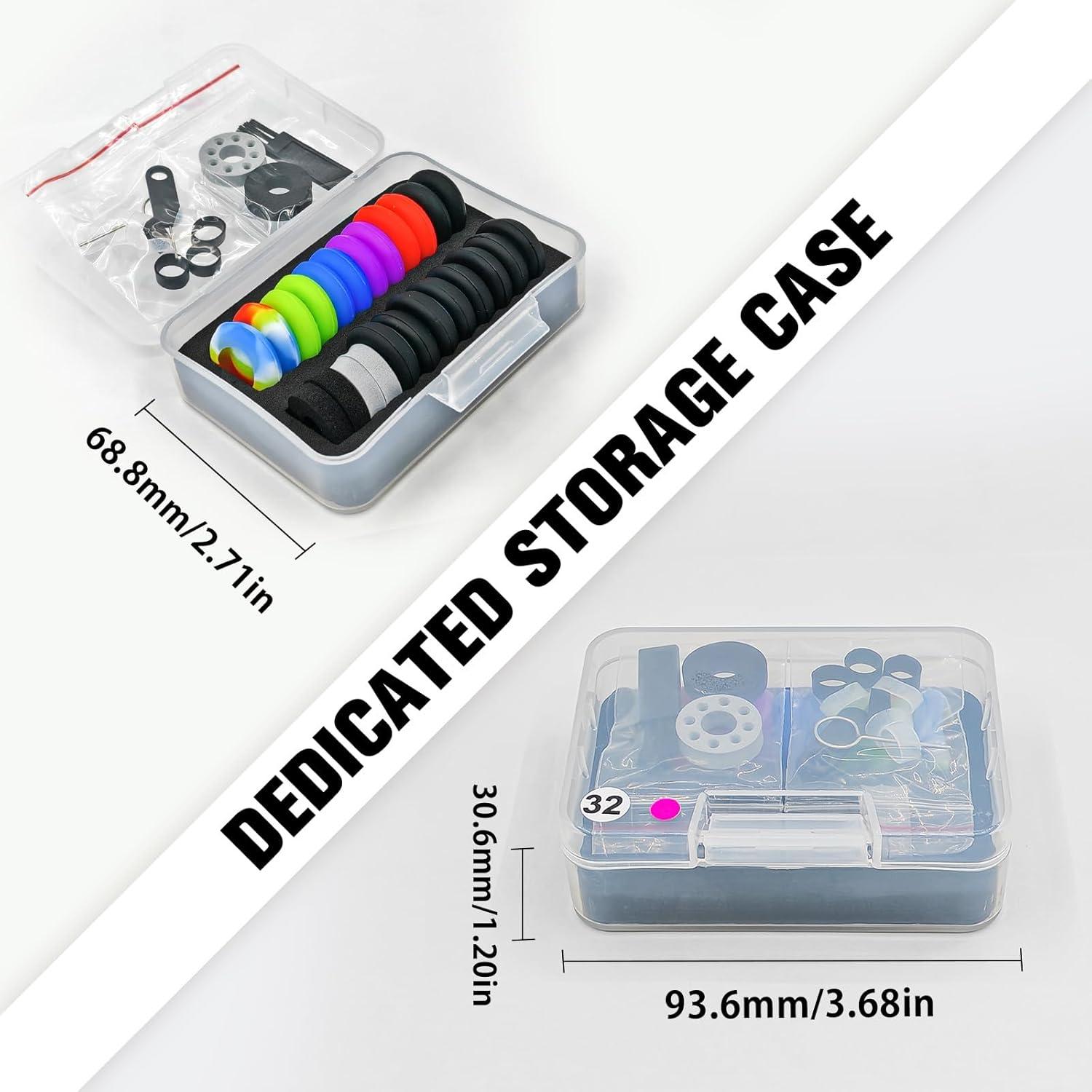 Tapas de Pulgar ZHI-NYLLDJS 30pcs para PS5/Xbox/Controlador Switch