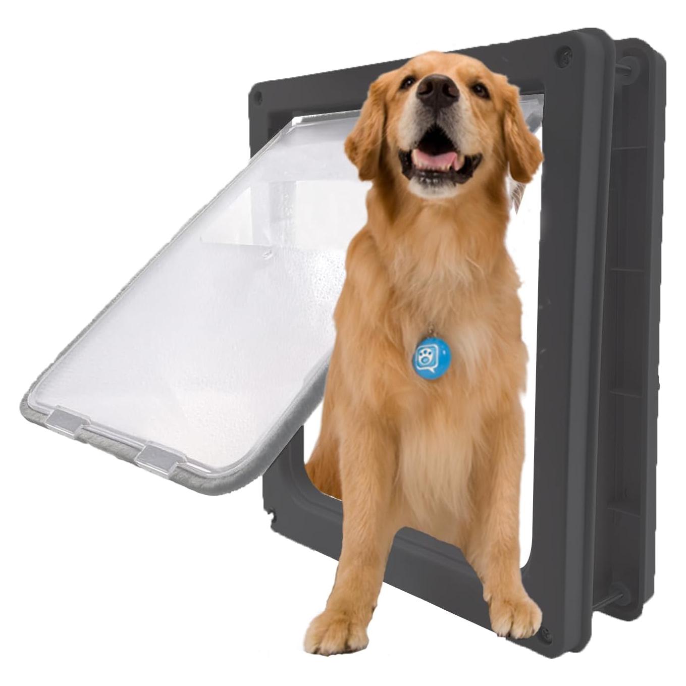 Puerta para Perros Grande Grestorm 42.93x35.31cm Magnética