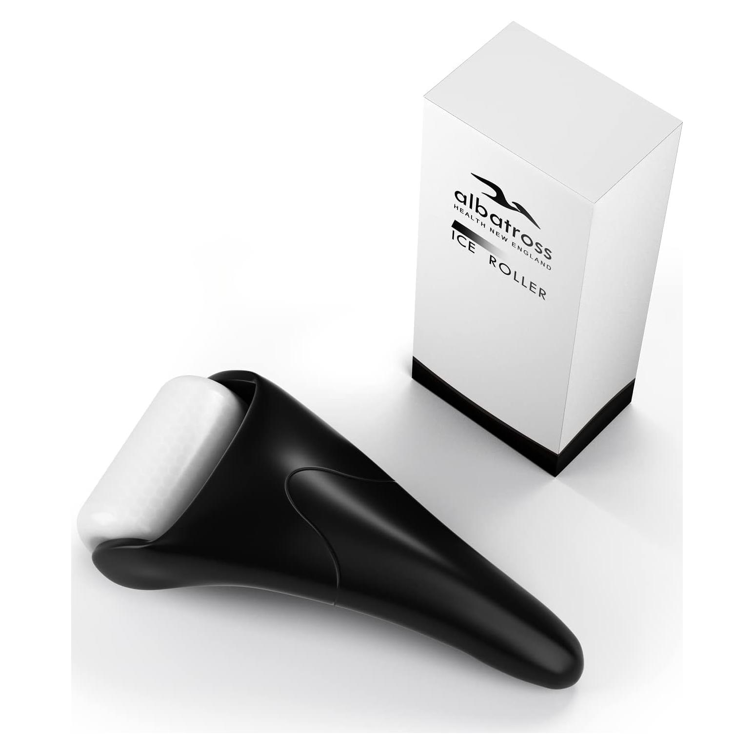 Juego de Rodillo de Hielo y Gua Sha Albatross para Cuidado Facial