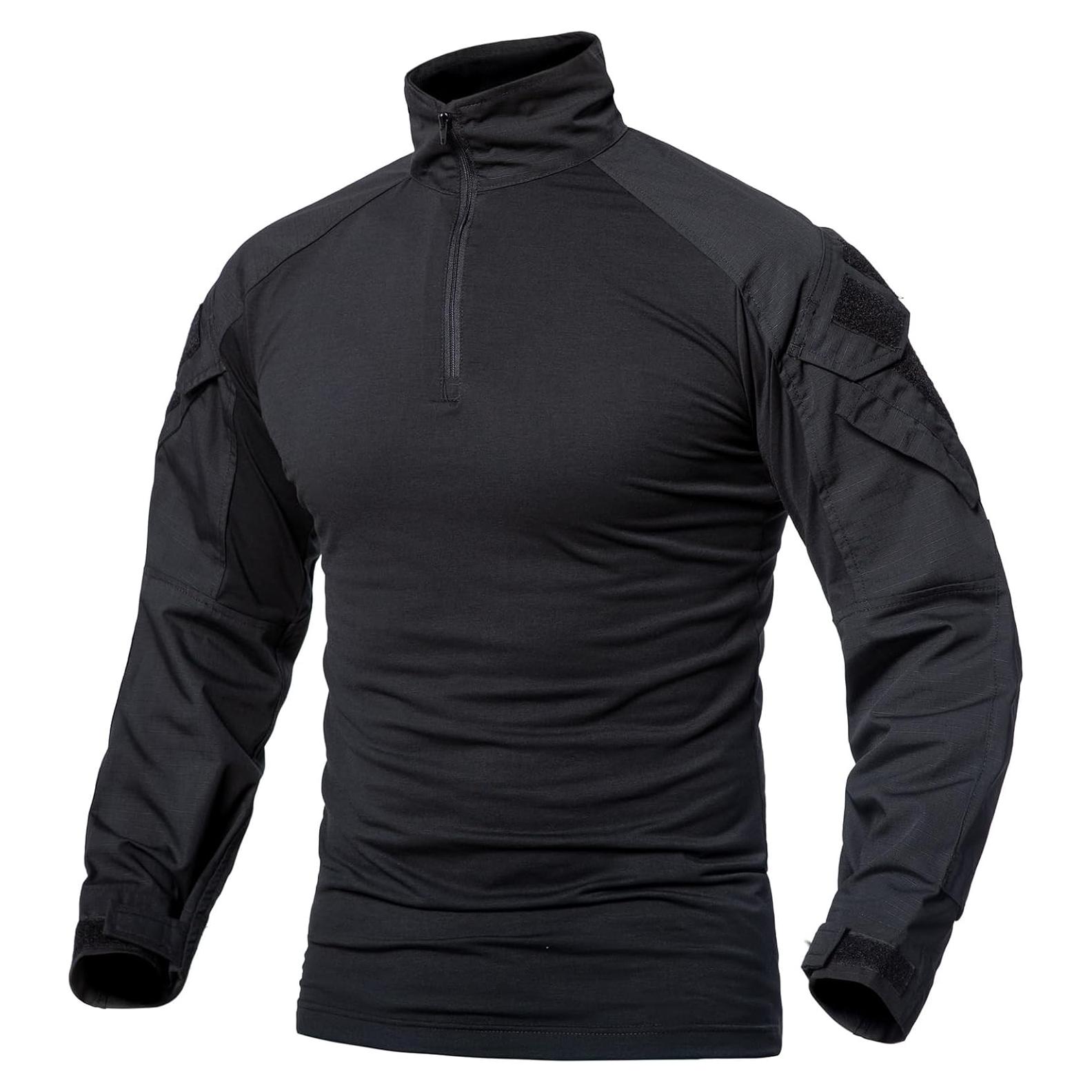 Camisa Táctica de Combate Carwornic para Hombres - Manga Larga