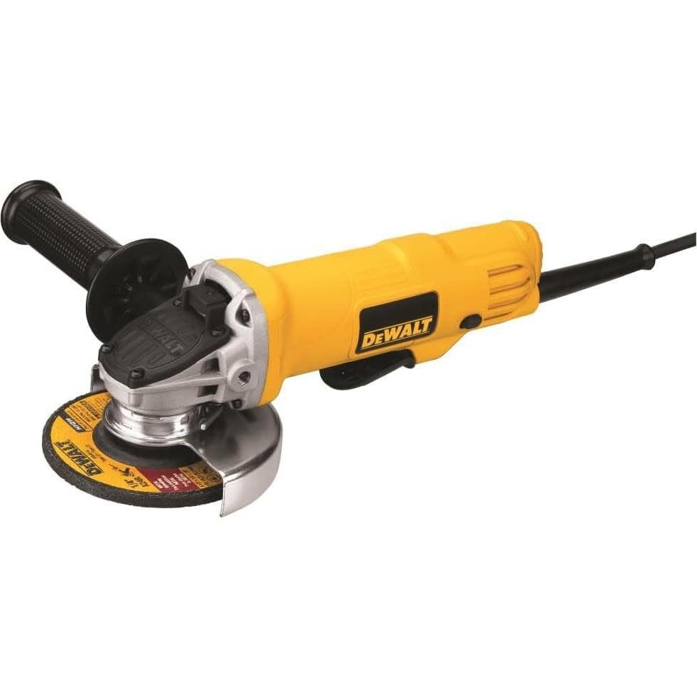 DEWALT Angle Grinder Tool, 4-1/2-Inch, Paddle Switch, 7-Amp (DWE4012)