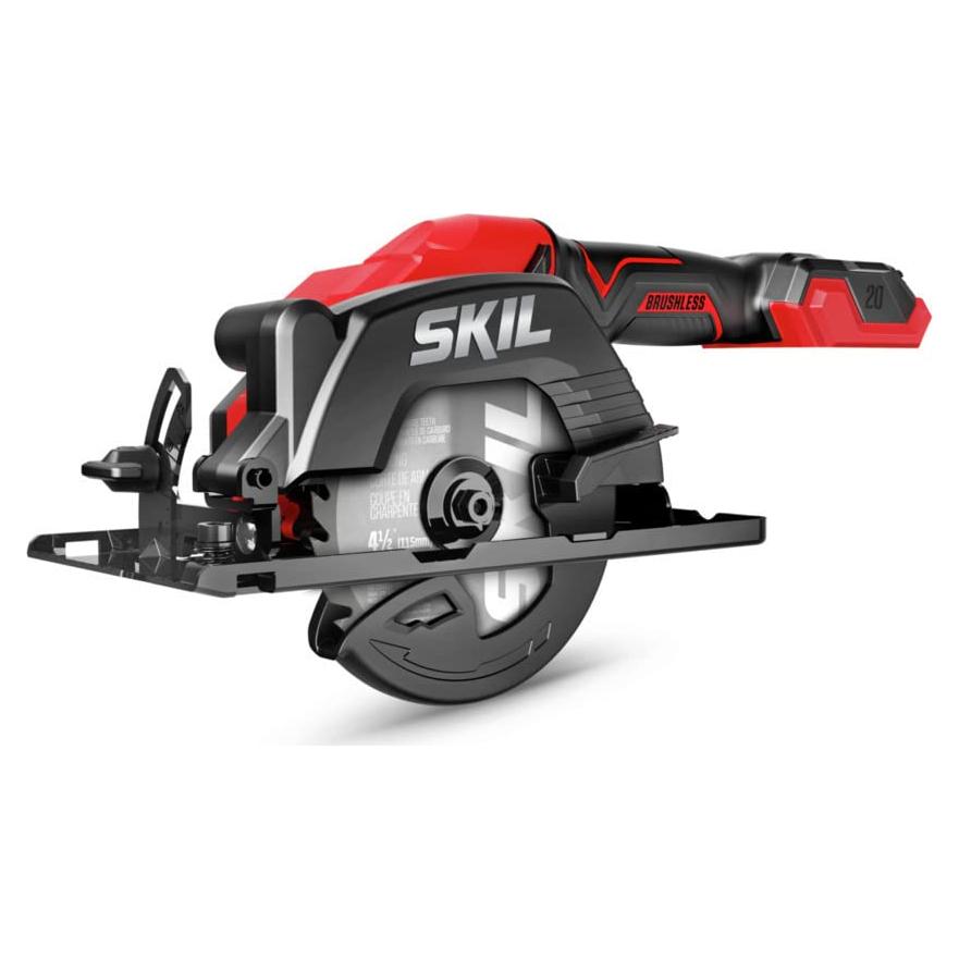 Sierra Circular Compacta SKIL PWR CORE 20V 11.4 cm Sin Escobillas