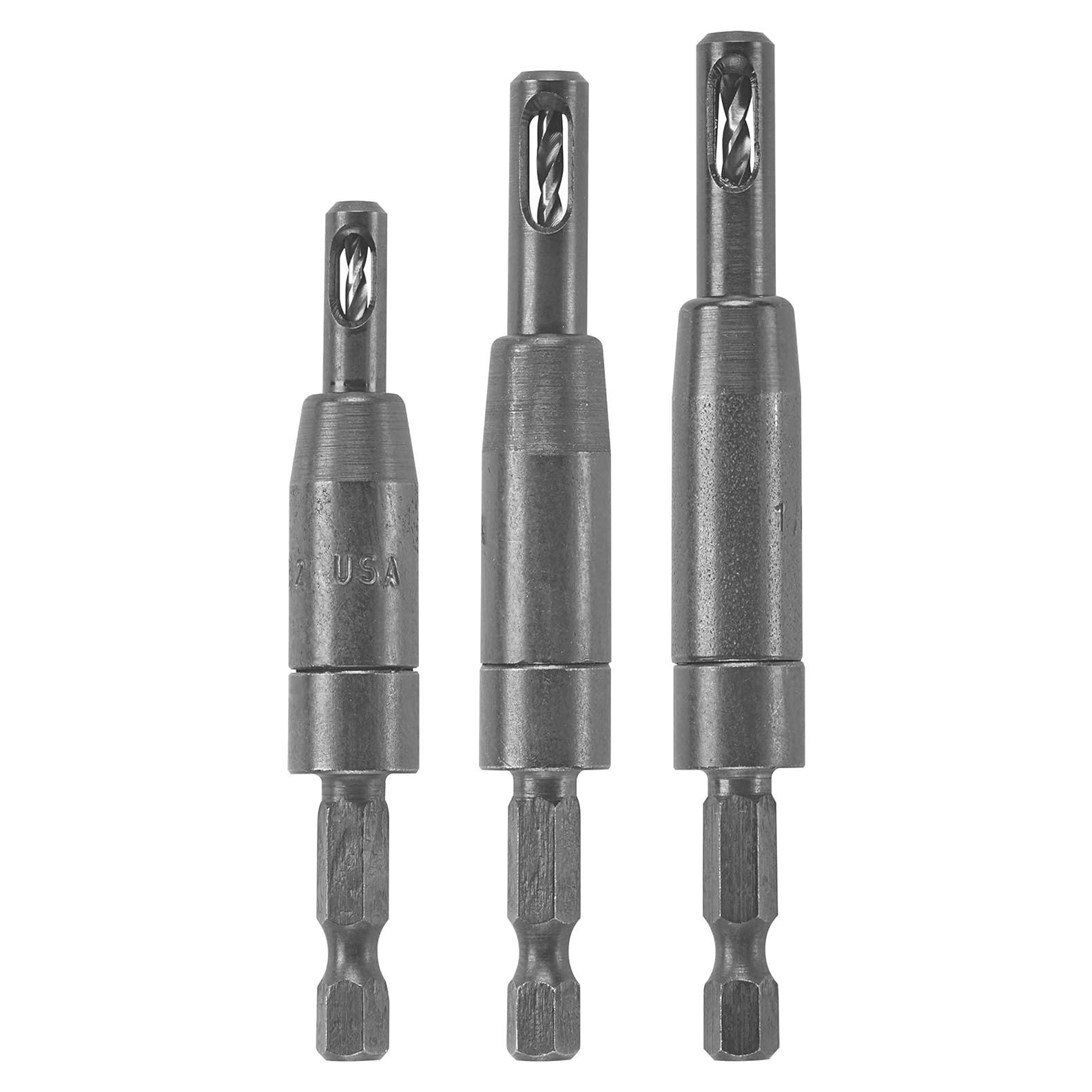 Juego de Brocas Autocentrantes Bosch CC2430 - 3 Piezas